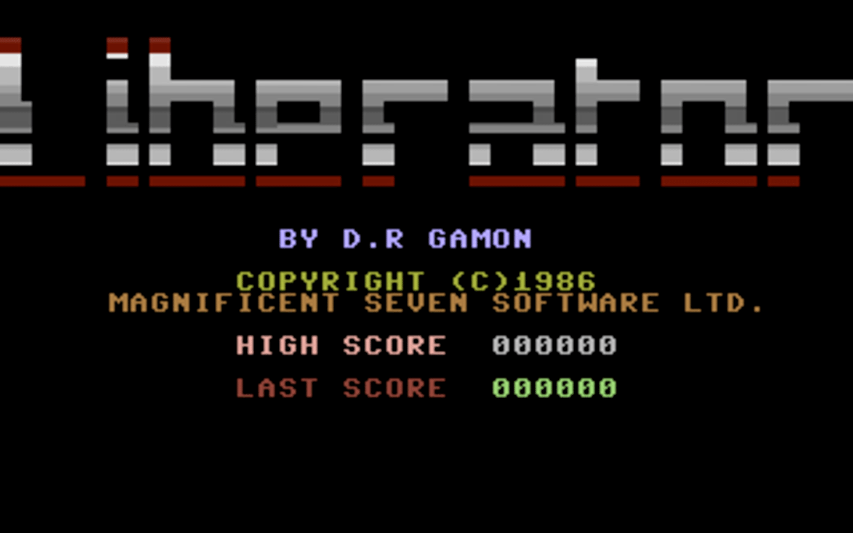 Liberator screenshot