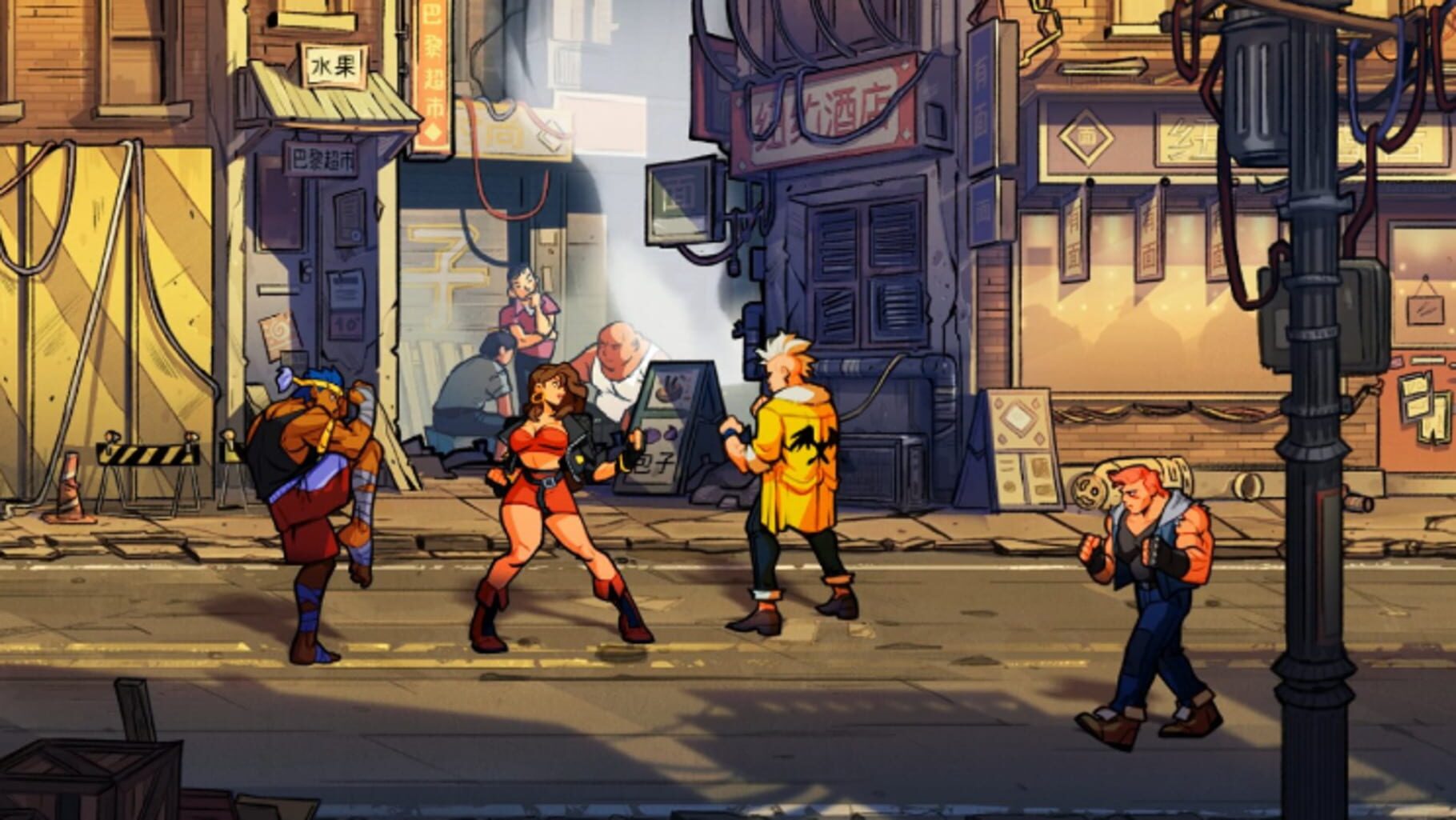 Captura de pantalla - Streets of Rage 4: Anniversary Edition