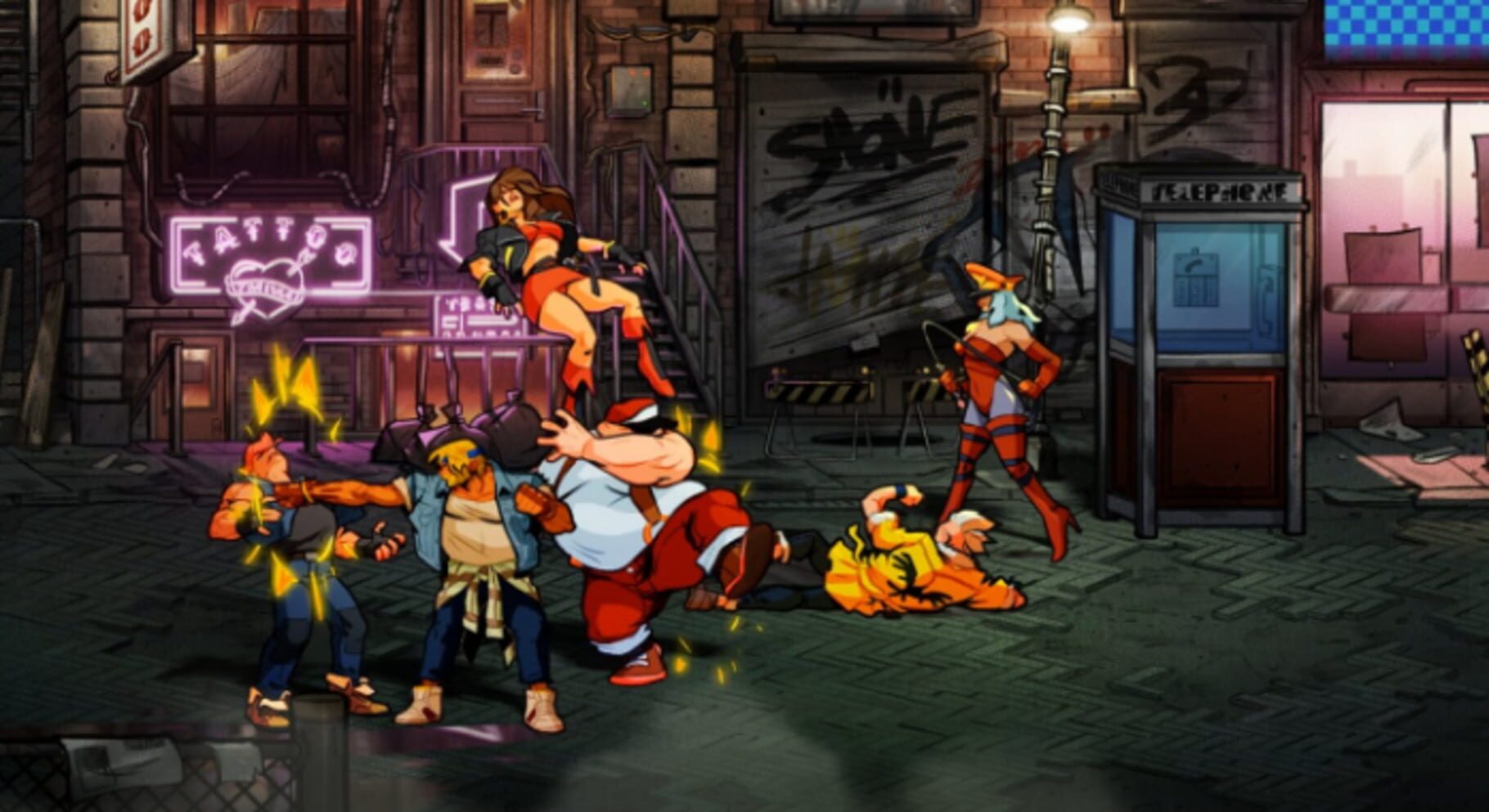 Captura de pantalla - Streets of Rage 4: Anniversary Edition