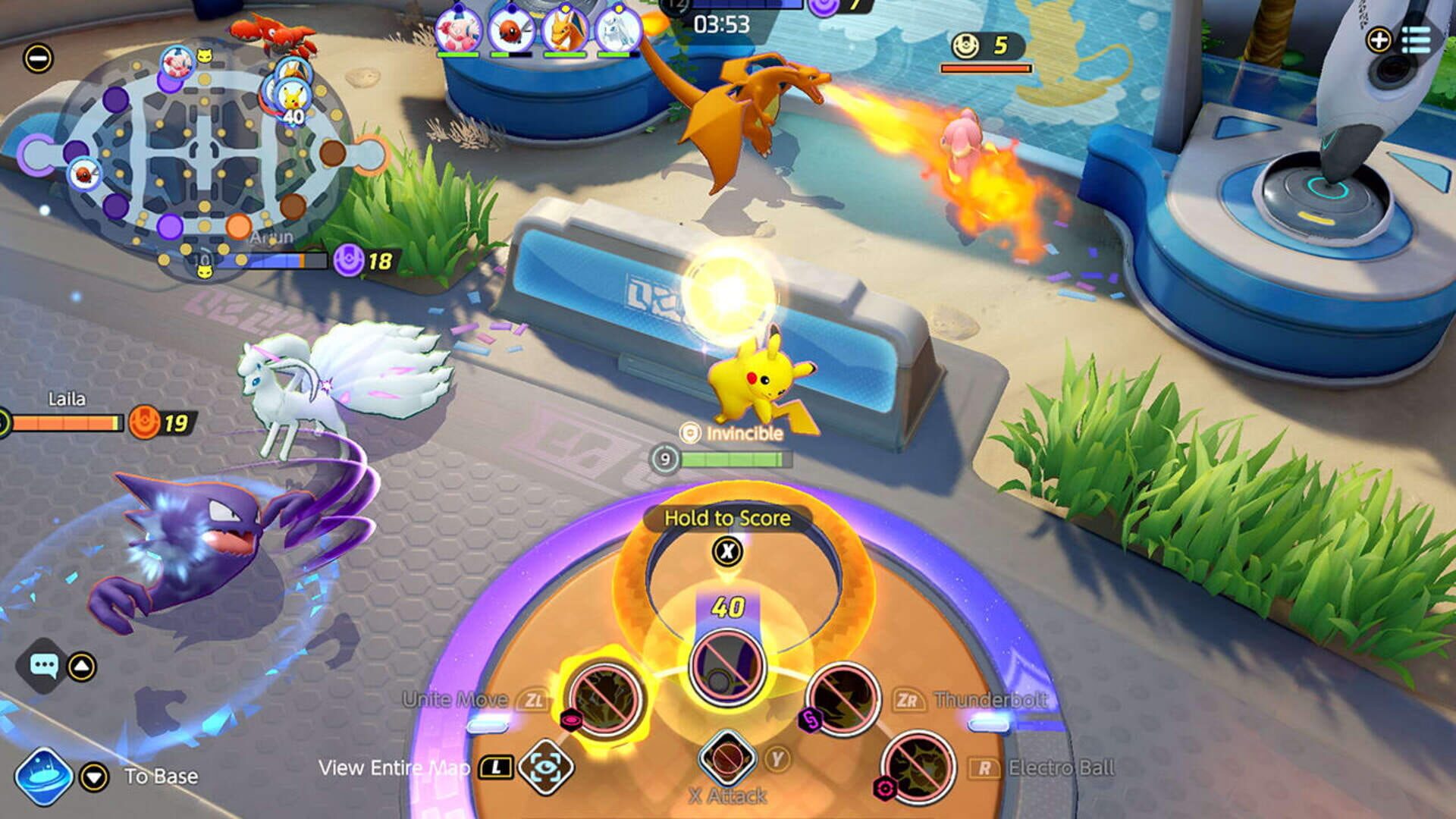 Pokémon Unite screenshot