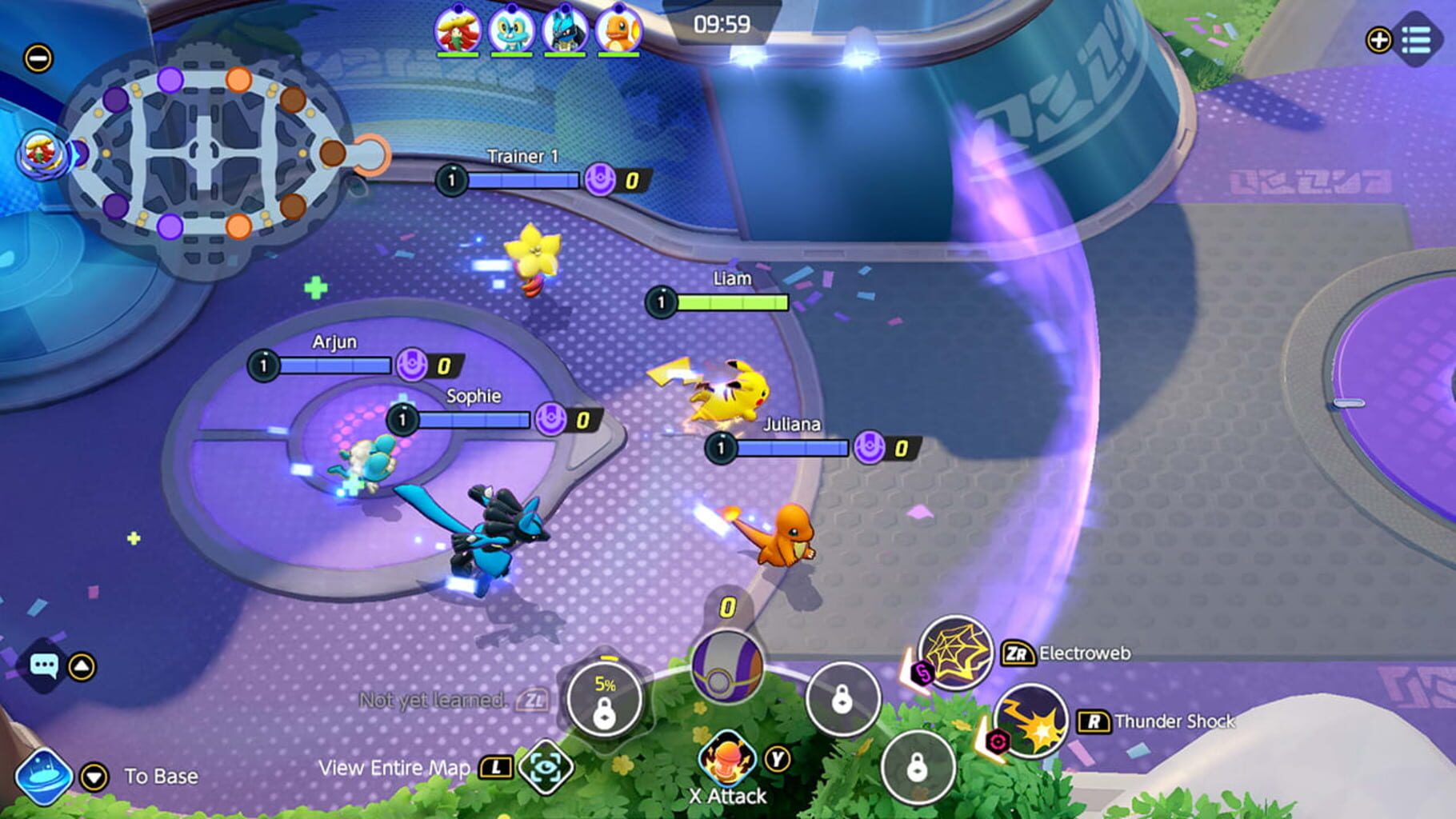 Captura de pantalla - Pokémon Unite