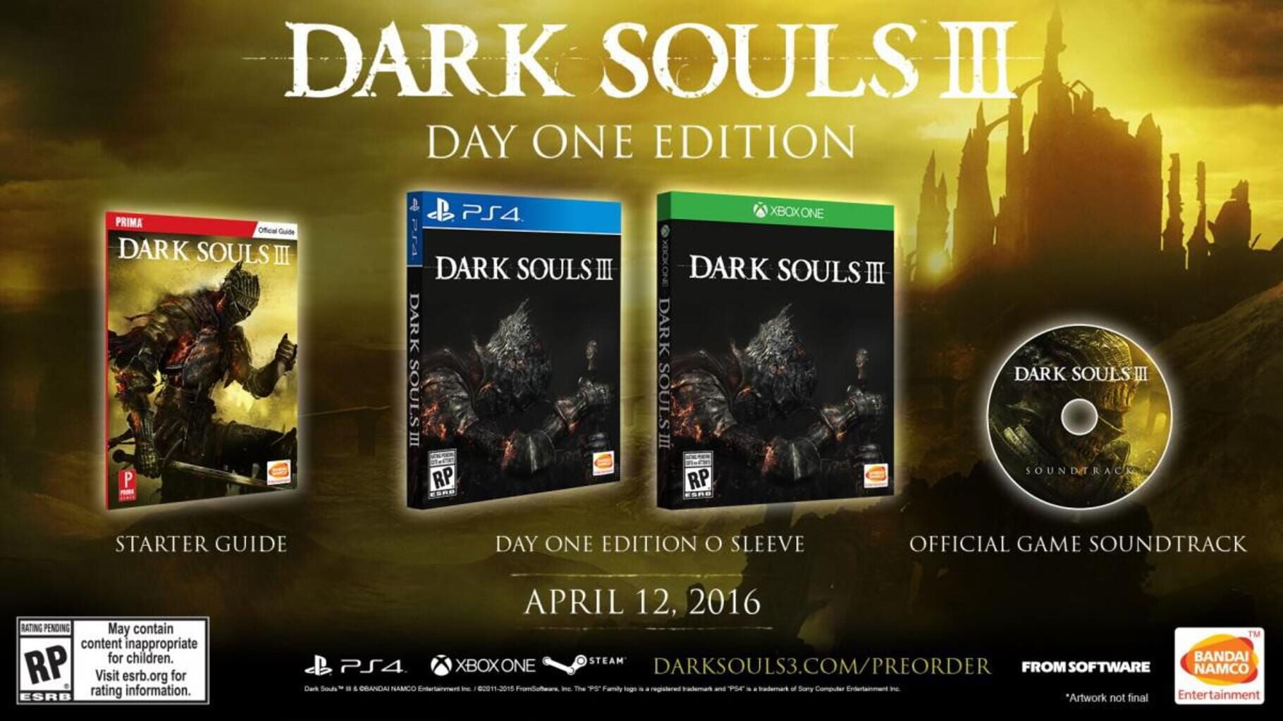 Captura de pantalla - Dark Souls III: Day One Edition