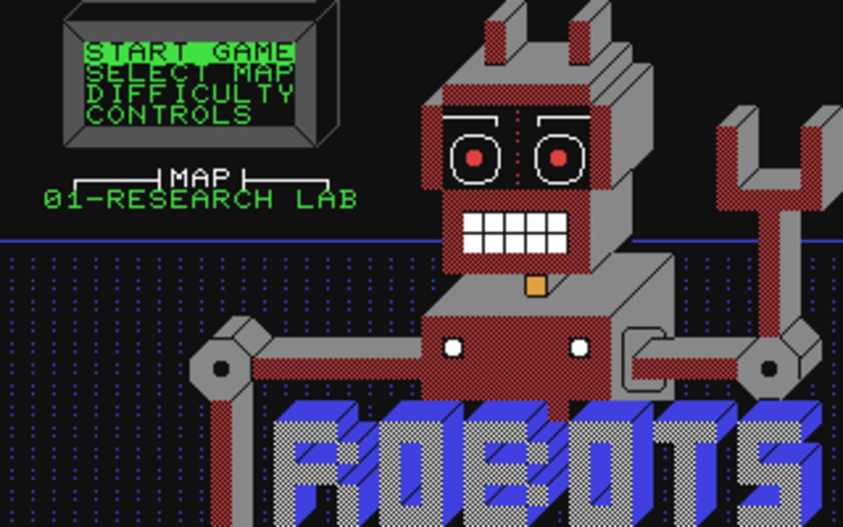 Captura de pantalla - Attack of the Petscii Robots