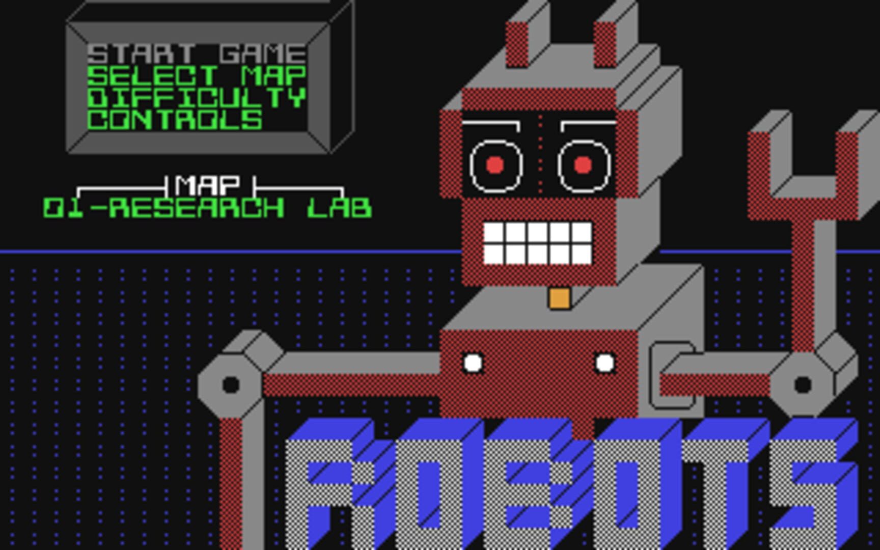 Captura de pantalla - Attack of the Petscii Robots