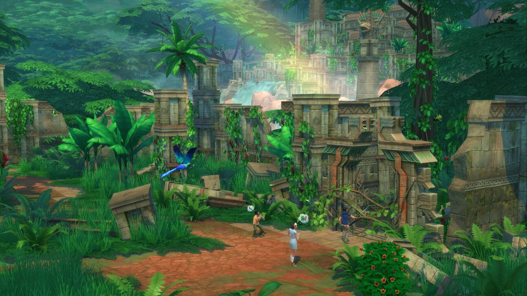 Captura de pantalla - The Sims 4: Jungle Adventure
