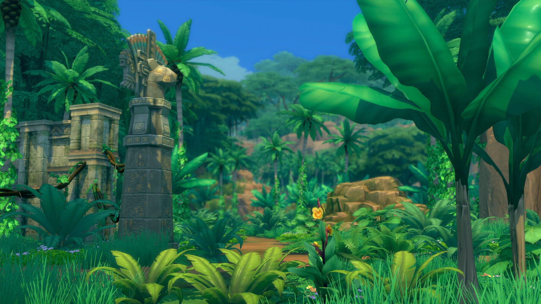 Captura de pantalla - The Sims 4: Jungle Adventure