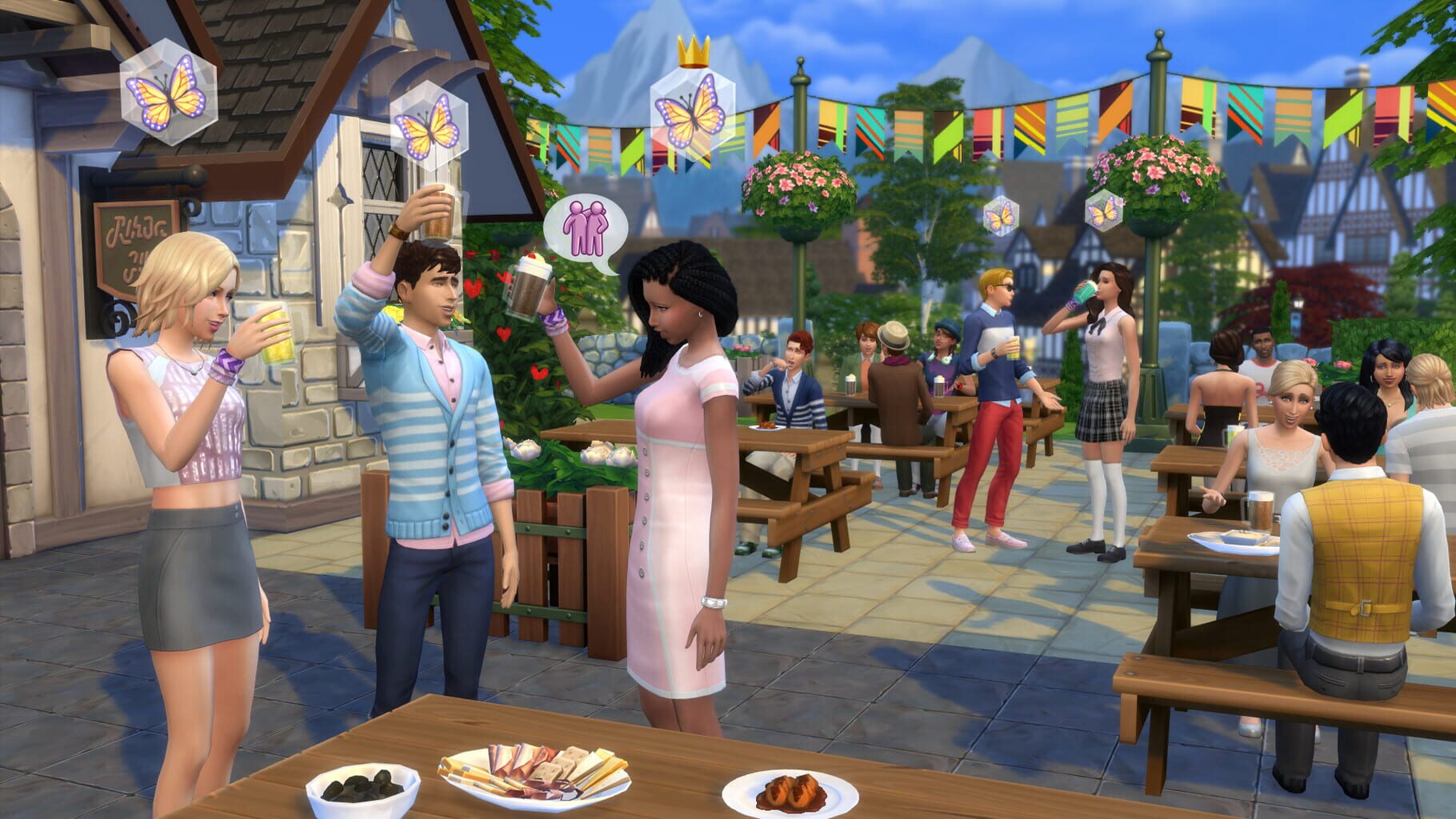 Captura de pantalla - The Sims 4: Get Together