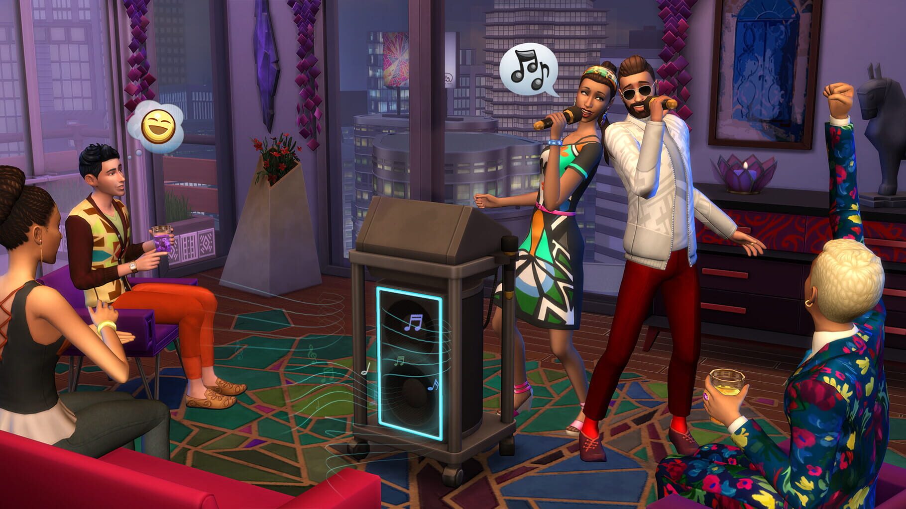 Captura de pantalla - The Sims 4: City Living