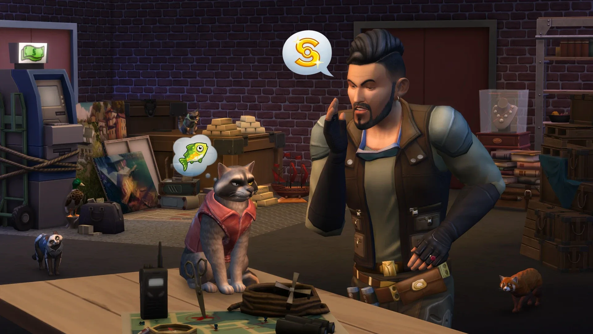 Captura de pantalla - The Sims 4: Cats & Dogs