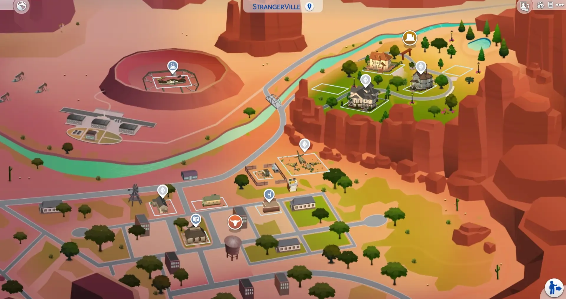 Captura de pantalla - The Sims 4: StrangerVille