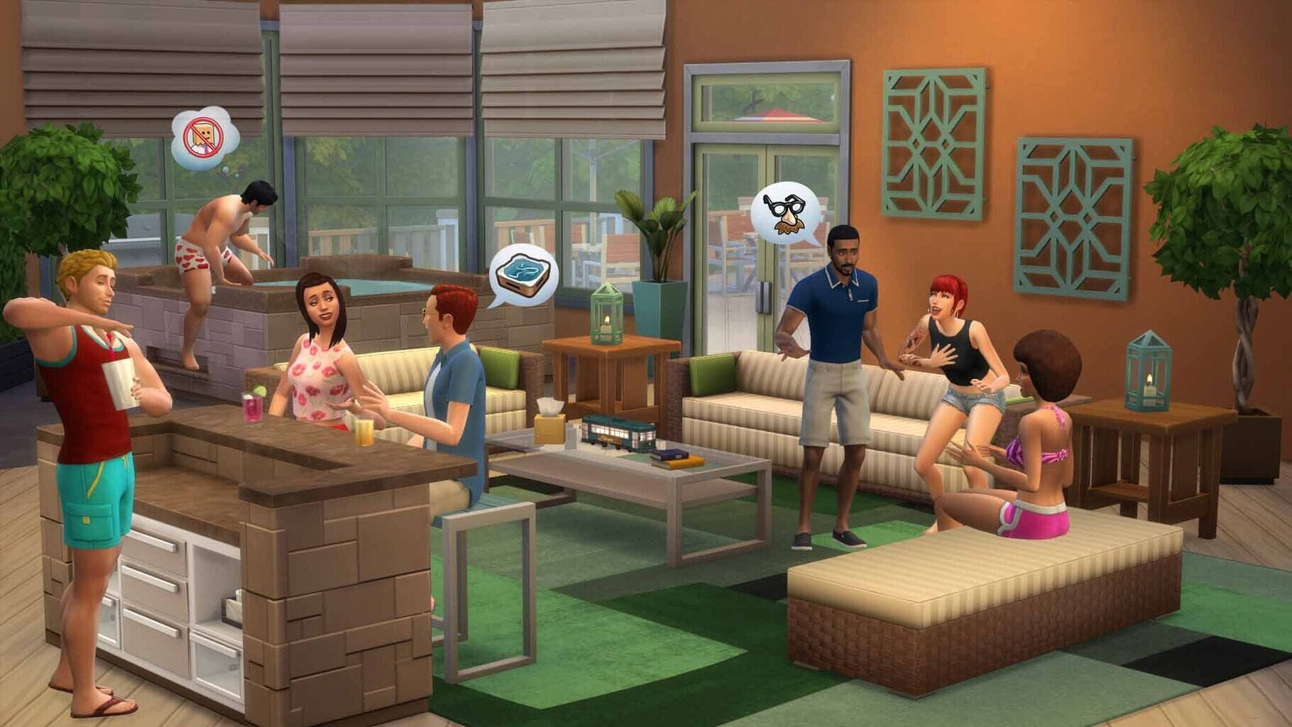 Captura de pantalla - The Sims 4: Perfect Patio Stuff