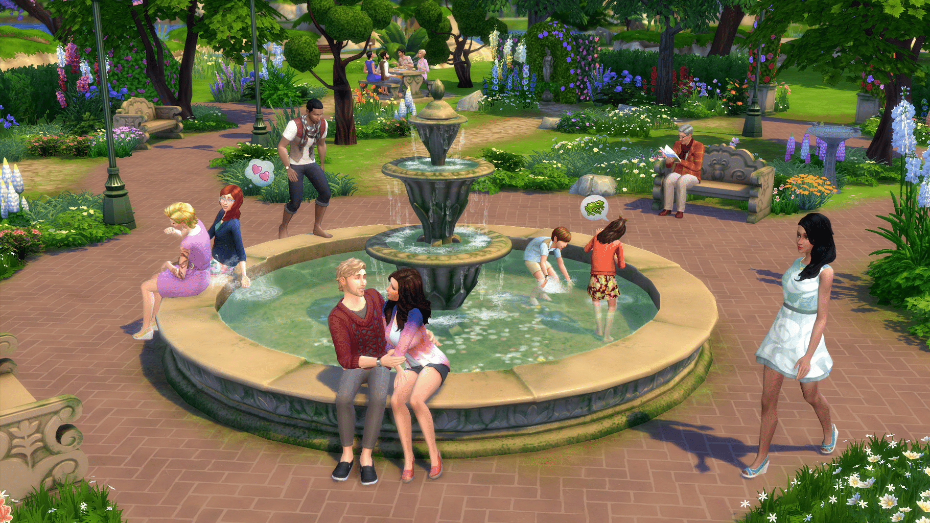 The Sims 4: Romantic Garden Stuff screenshot