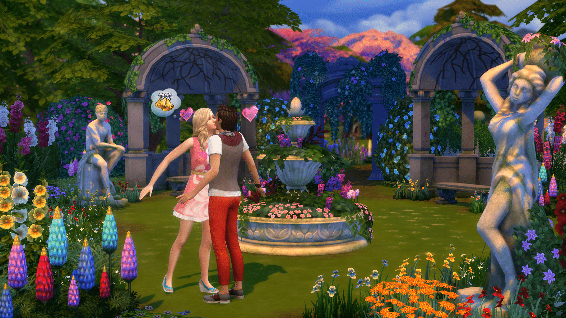 The Sims 4: Romantic Garden Stuff screenshot