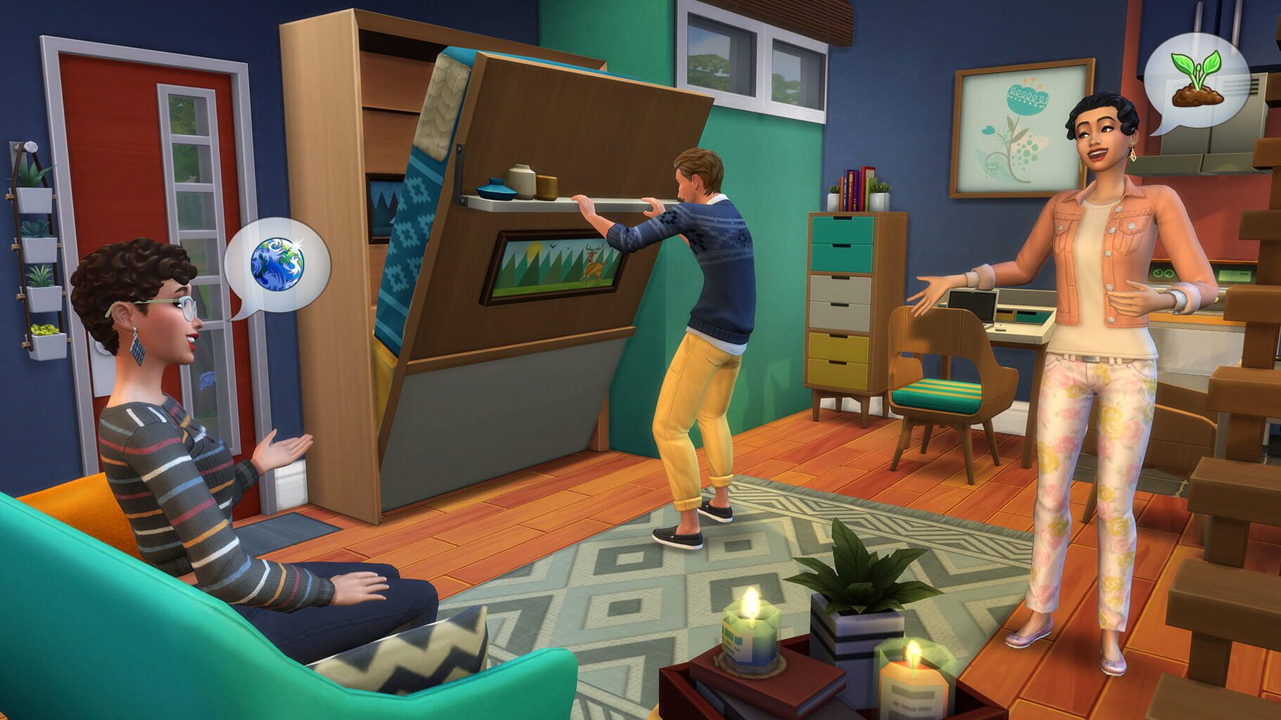 Captura de pantalla - The Sims 4: Tiny Living Stuff