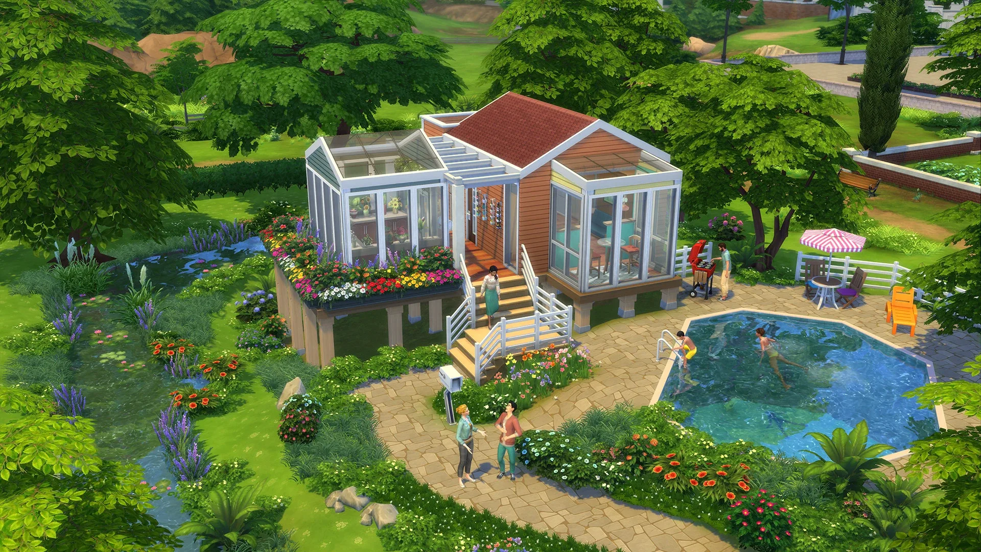 Captura de pantalla - The Sims 4: Tiny Living Stuff