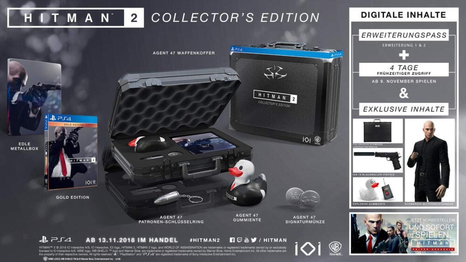 Captura de pantalla - HITMAN 2: Collector's Edition