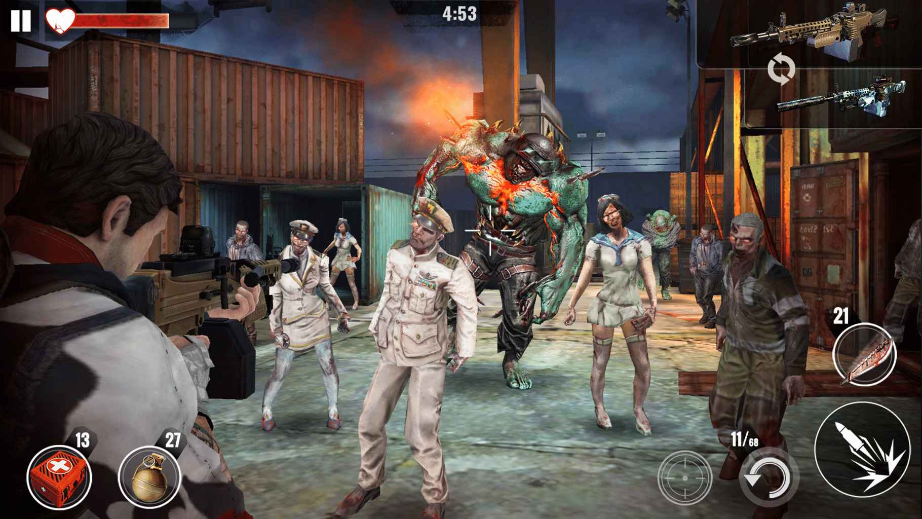 Zombie Hunter: Mobile Shooting Game screenshot