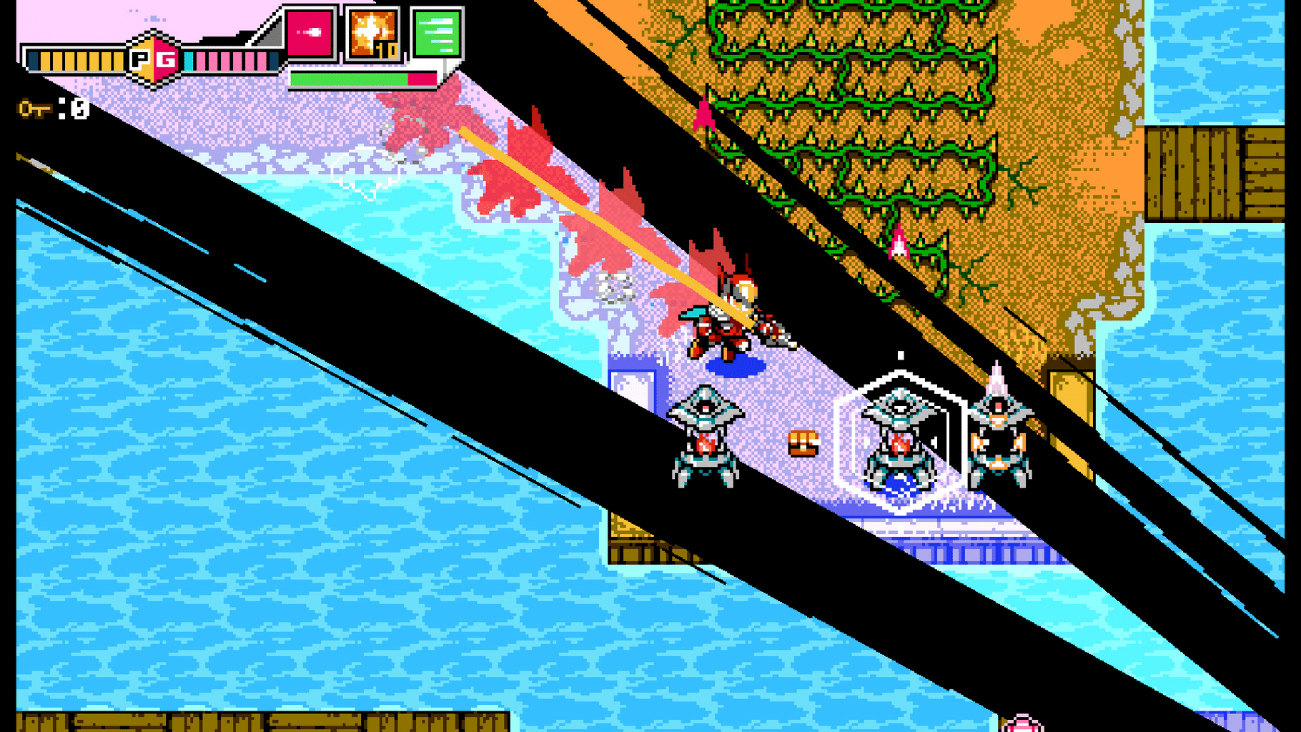 Blaster Master Zero Trilogy: MetaFight Chronicle screenshot