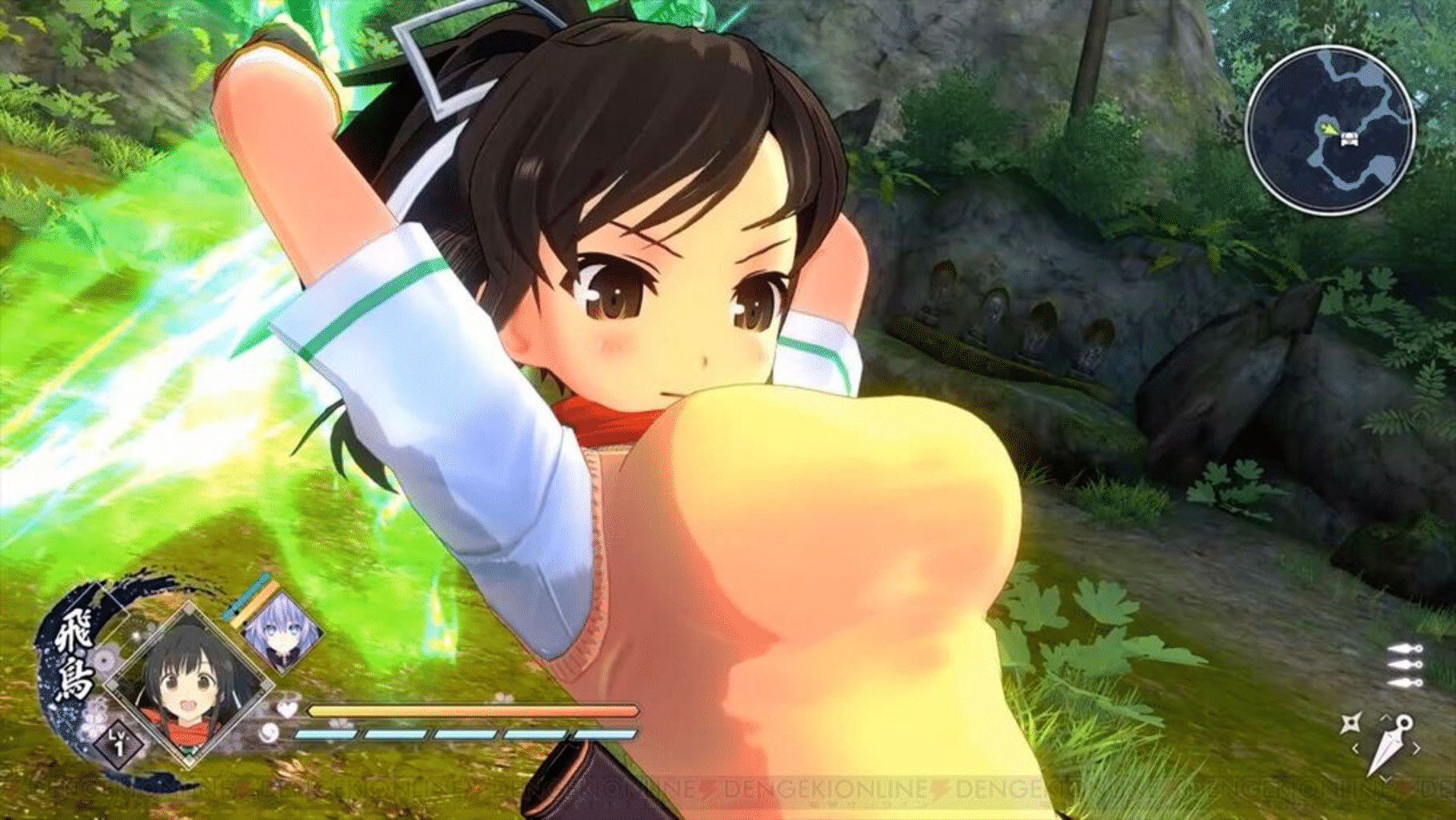 Neptunia x Senran Kagura: Ninja Wars screenshot