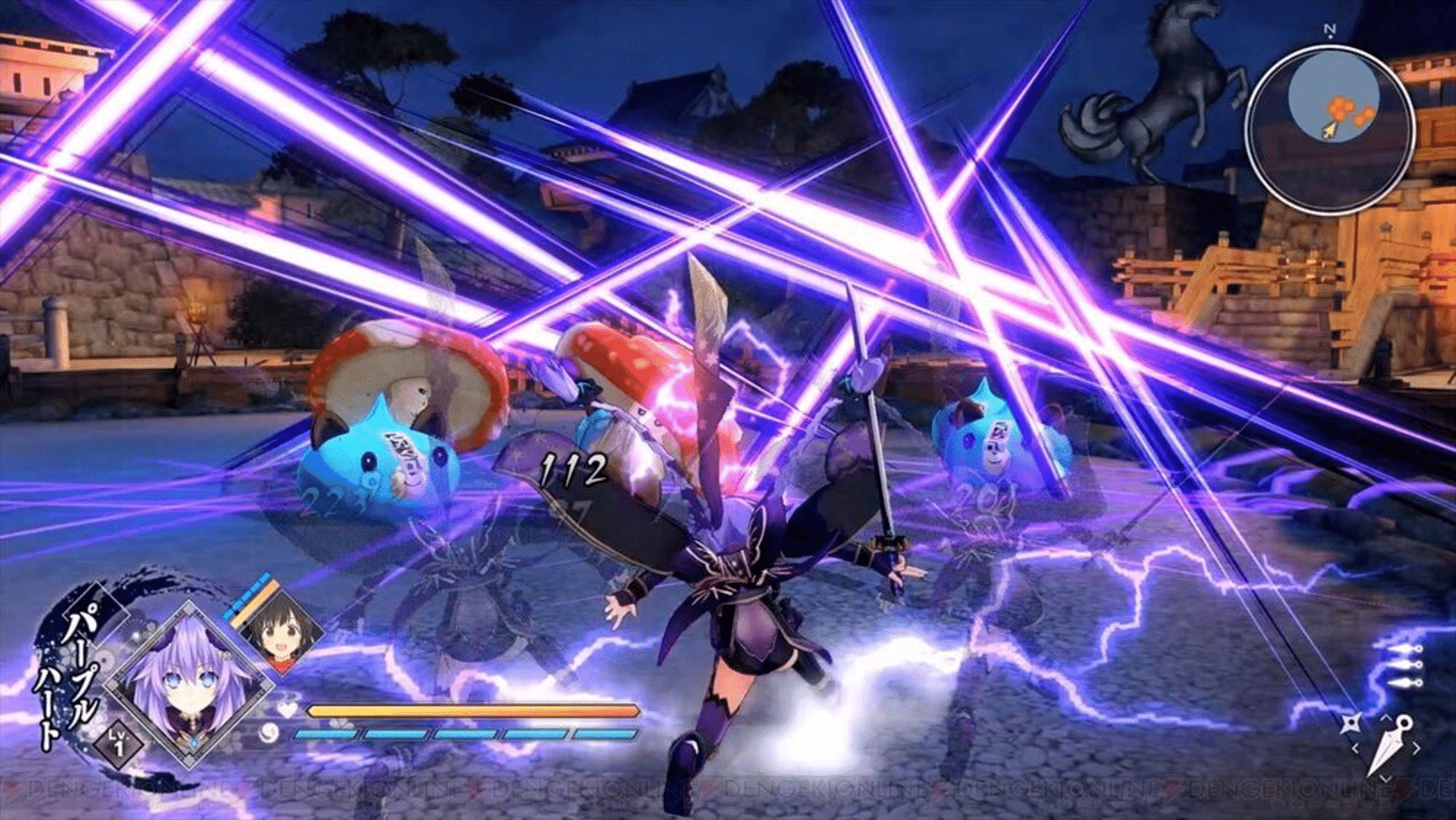 Neptunia x Senran Kagura: Ninja Wars screenshot