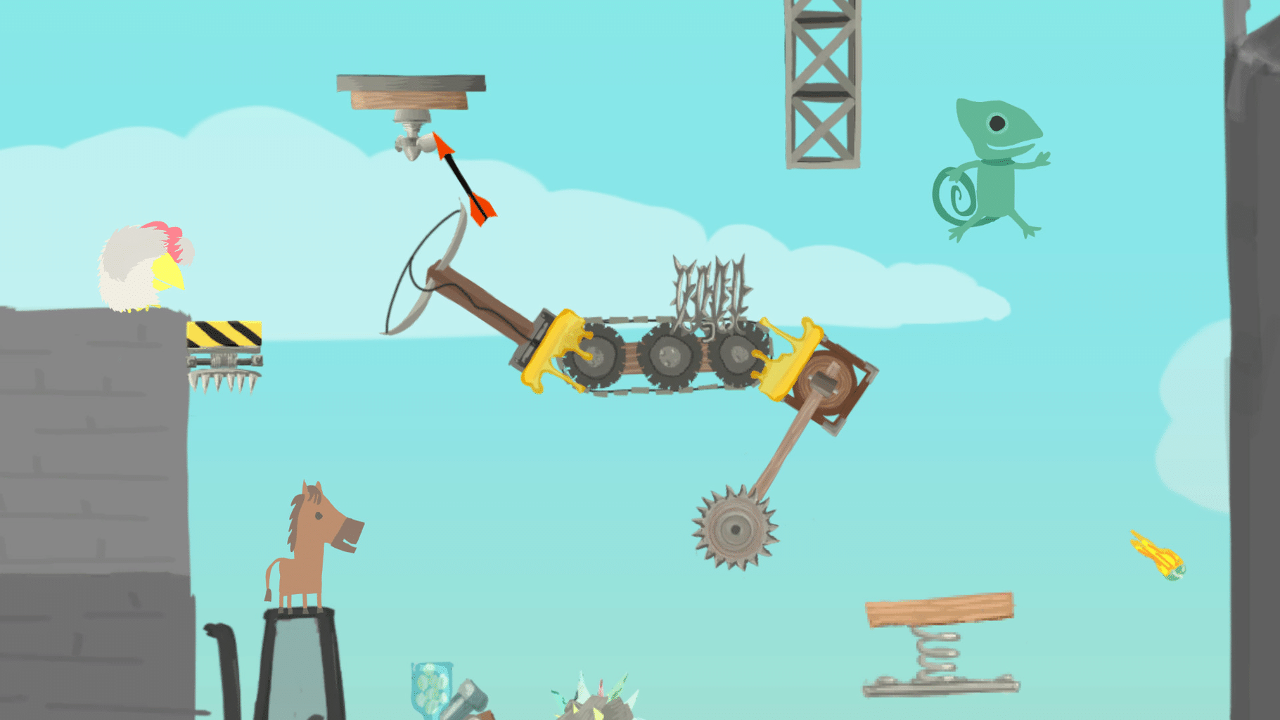 Ultimate Chicken Horse: A-Neigh-Versary Edition screenshot