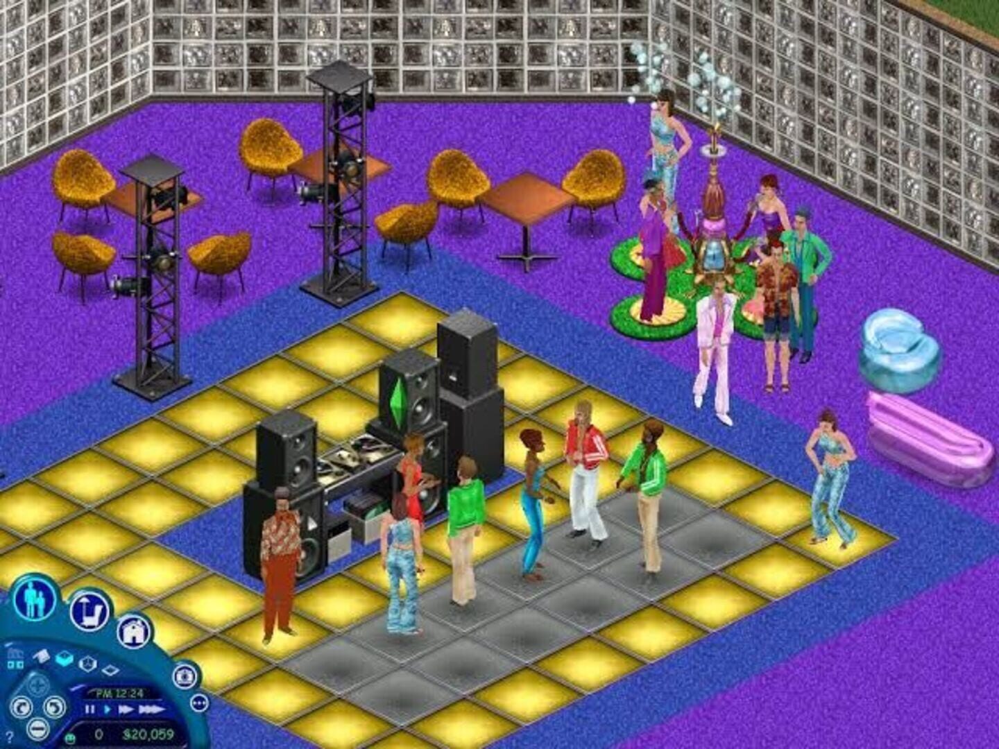 Captura de pantalla - The Sims: House Party