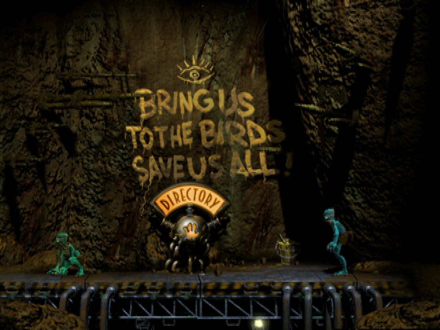 Captura de pantalla - Oddworld: Abe's Oddysee