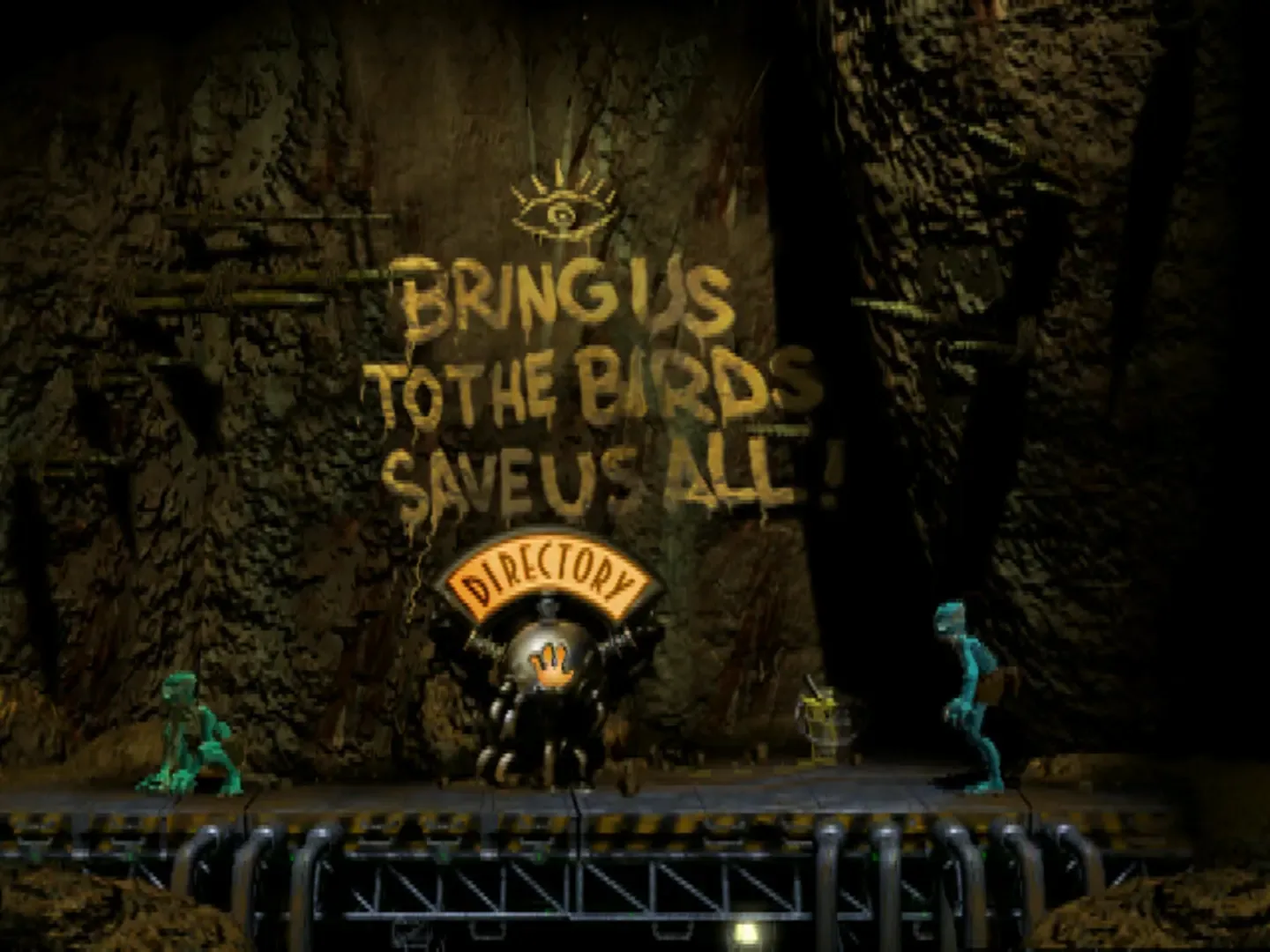 Captura de pantalla - Oddworld: Abe's Oddysee