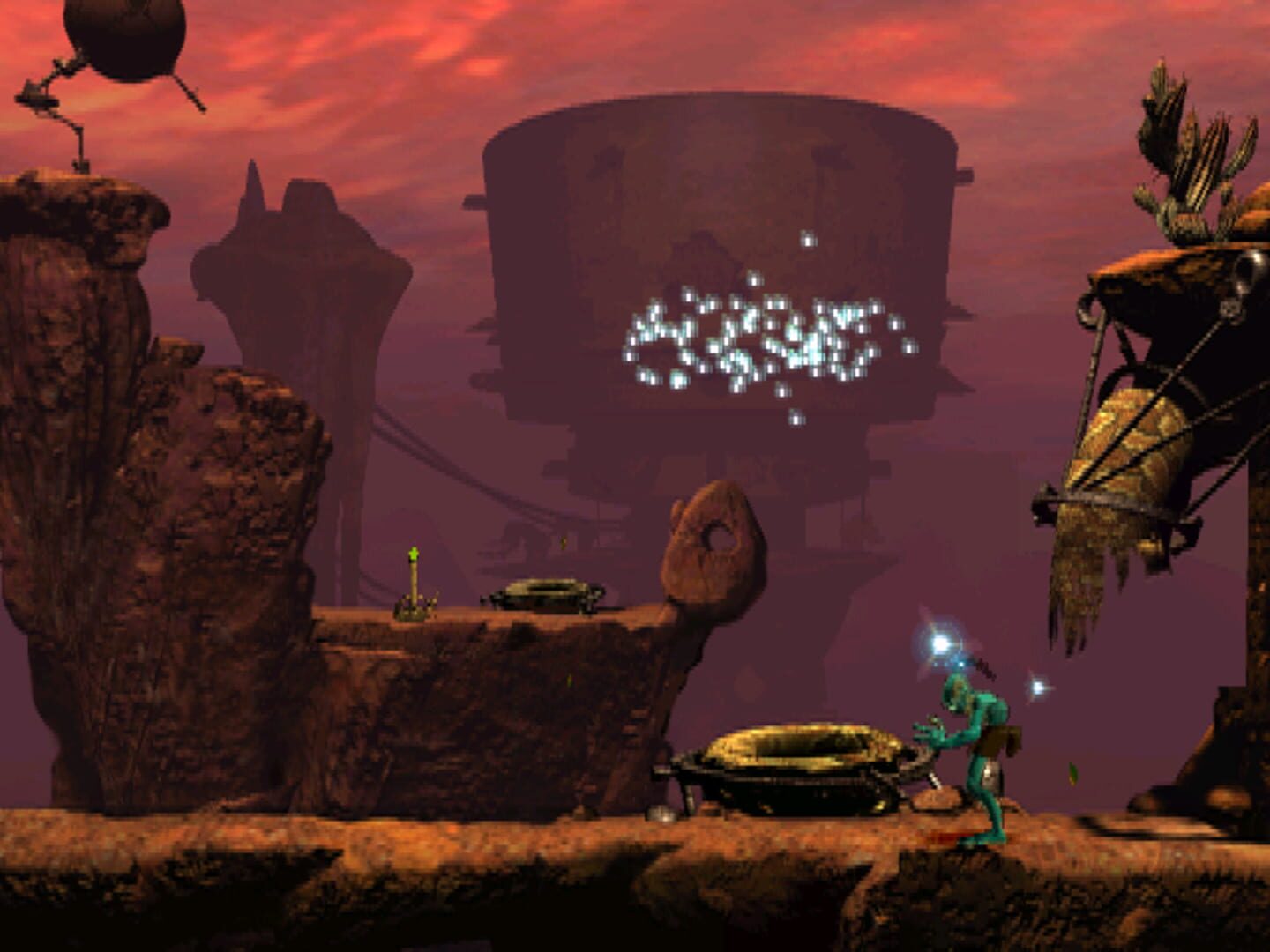 Captura de pantalla - Oddworld: Abe's Oddysee