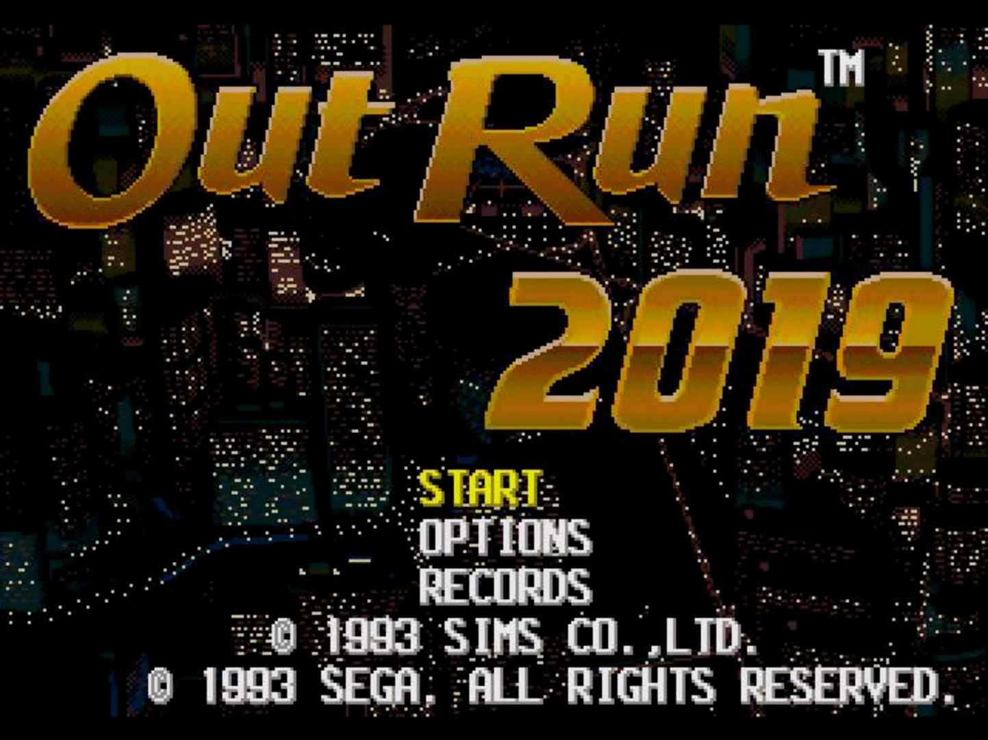 OutRun 2019 screenshot