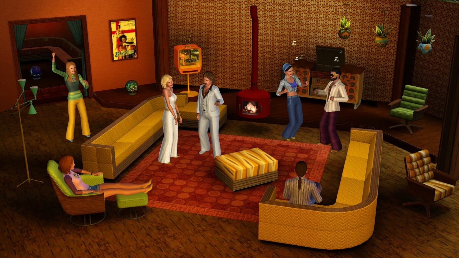 Captura de pantalla - The Sims 3: 70s, 80s, & 90s Stuff