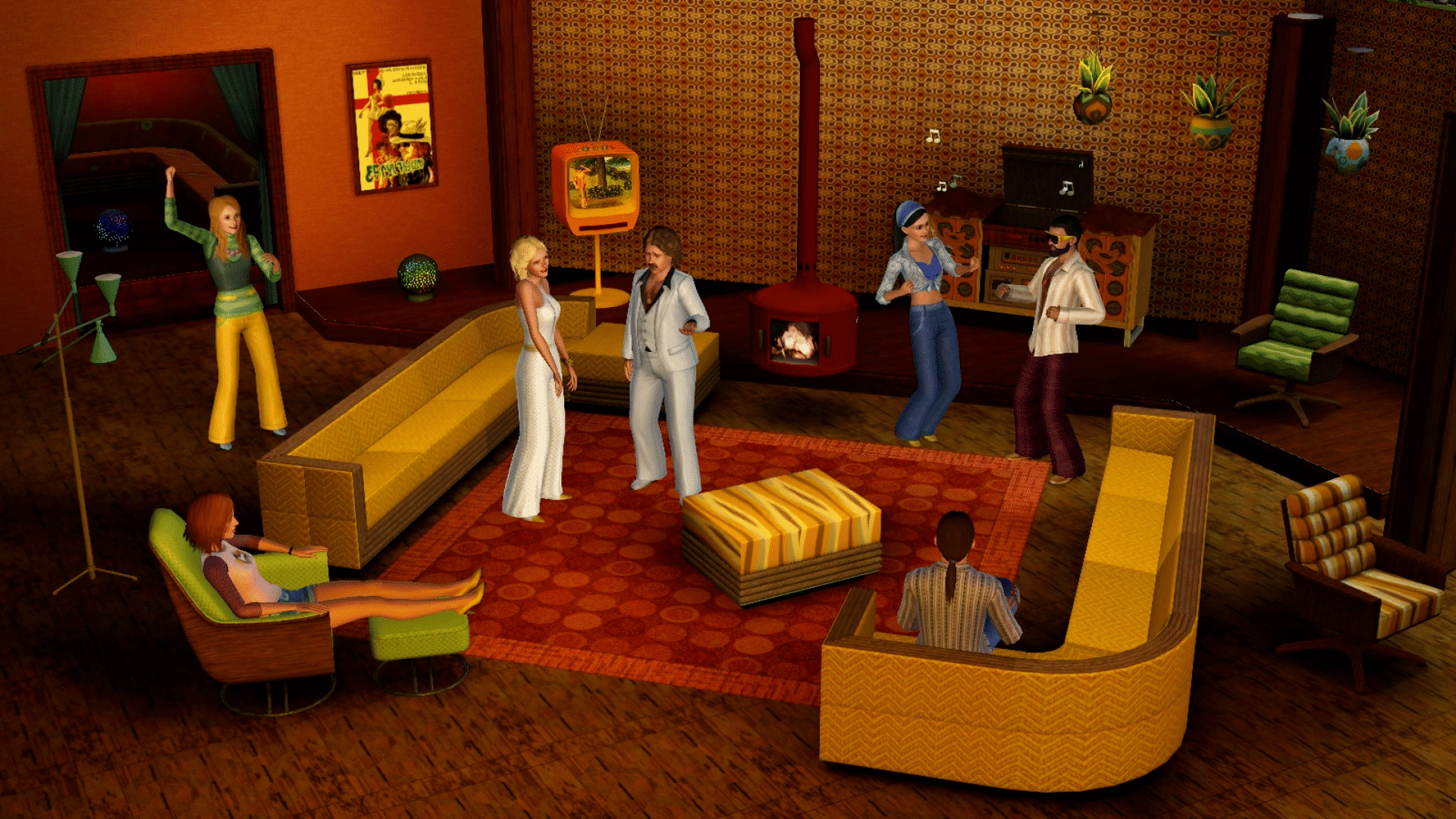 The Sims 3: 70s, 80s, & 90s Stuff screenshot