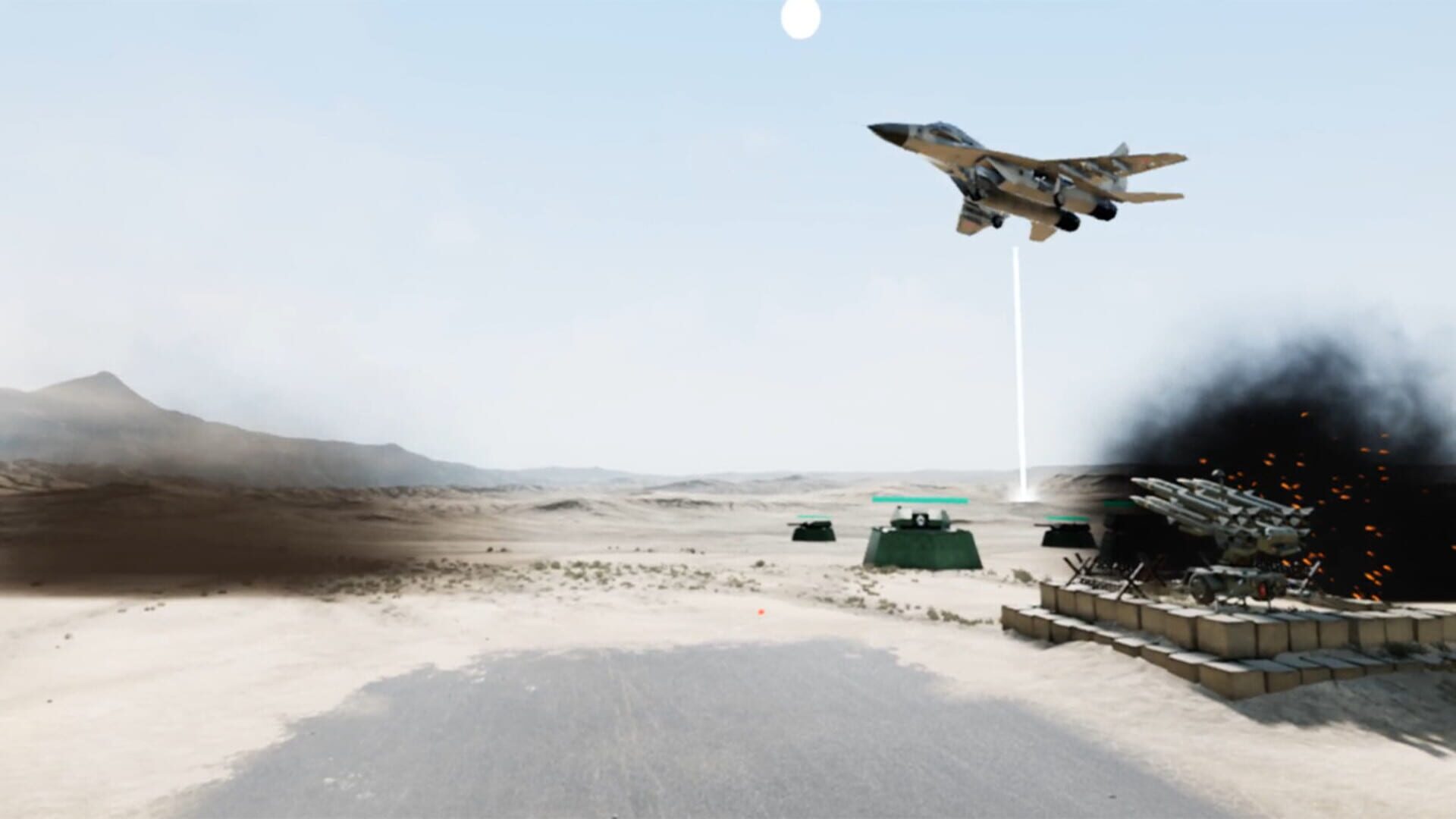 VR Modern Wars: Advance Under Air Raid - Screenshot