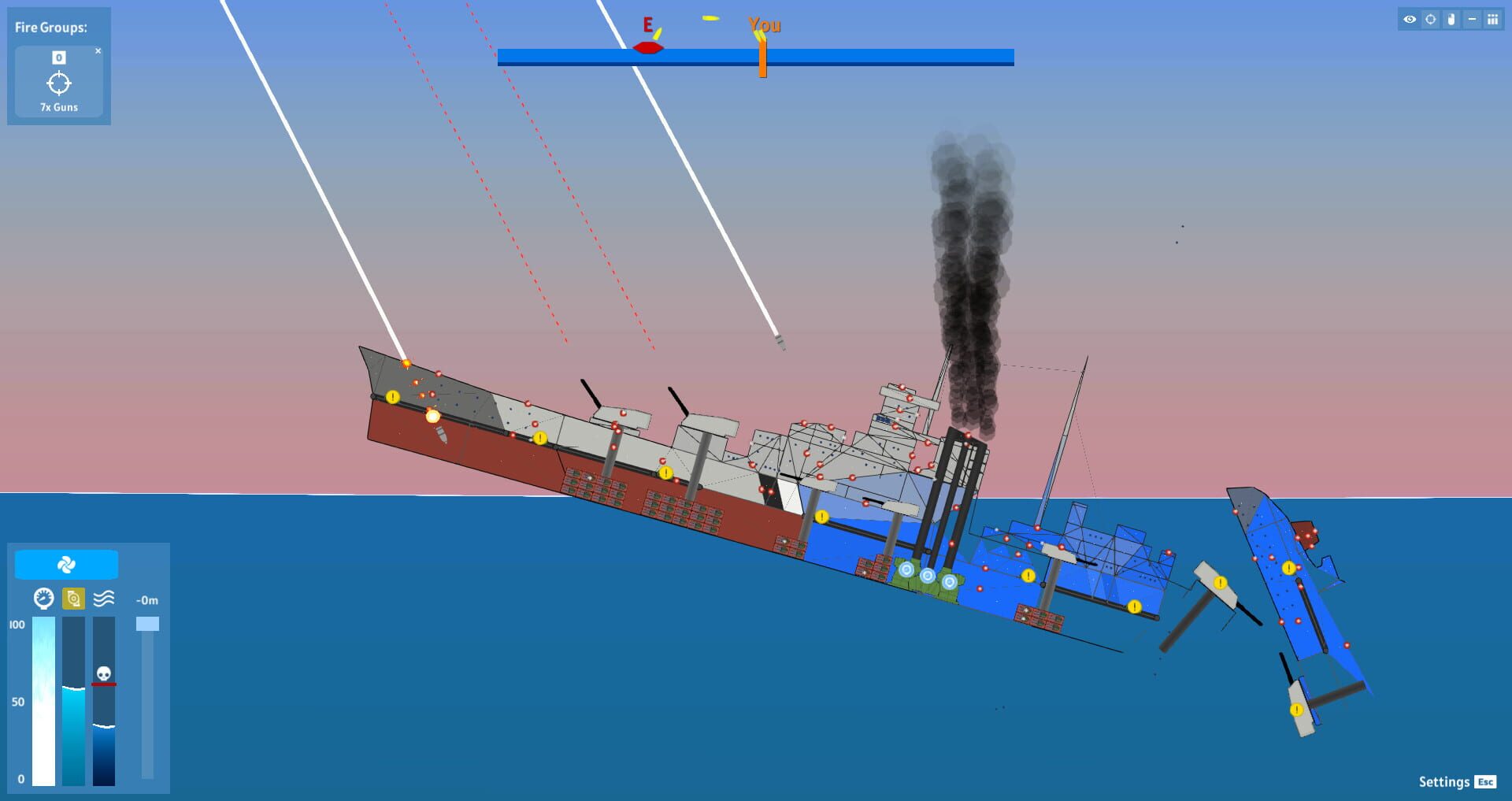 Ships at War - Screenshot
