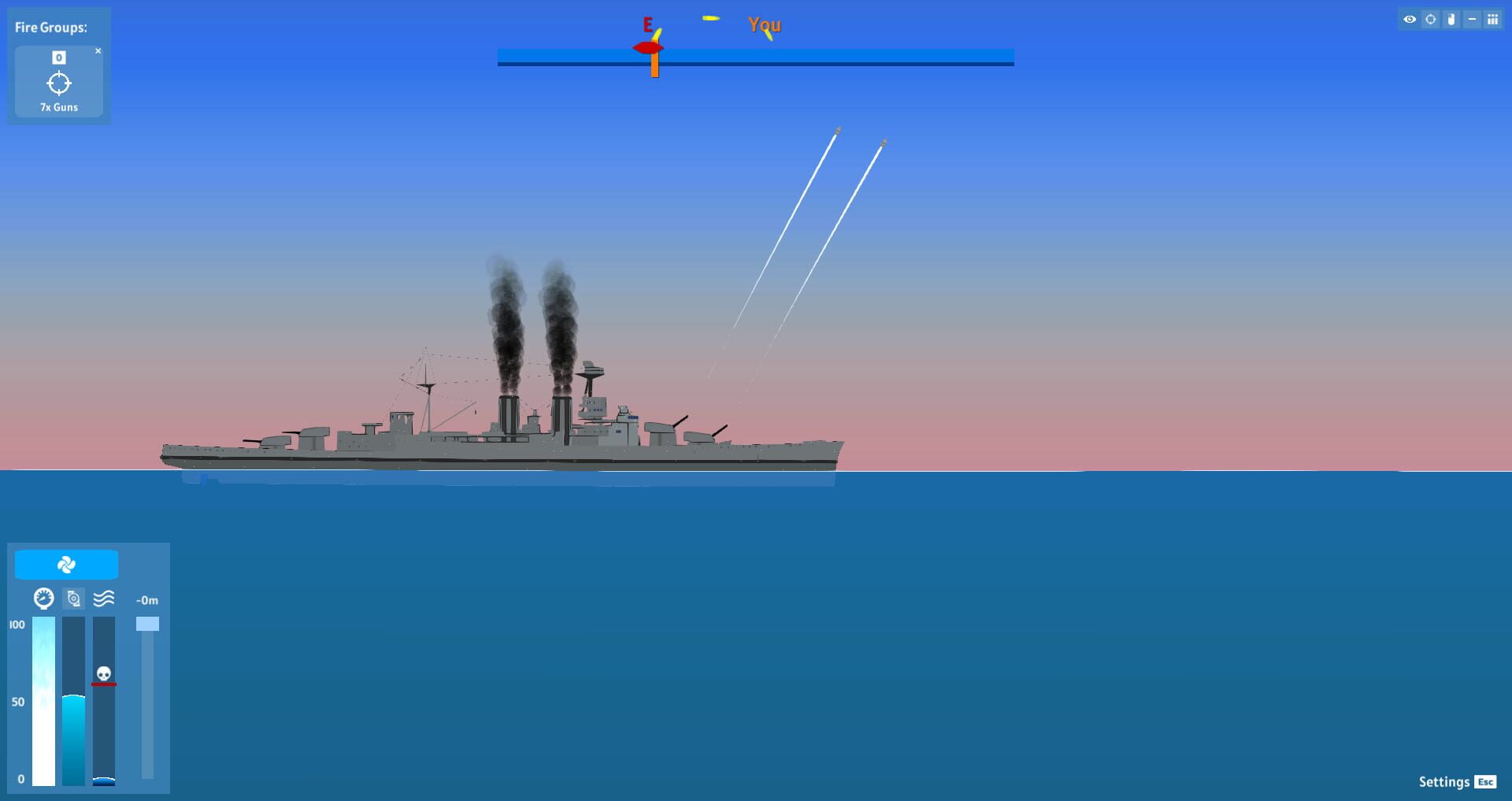 Ships at War - Screenshot