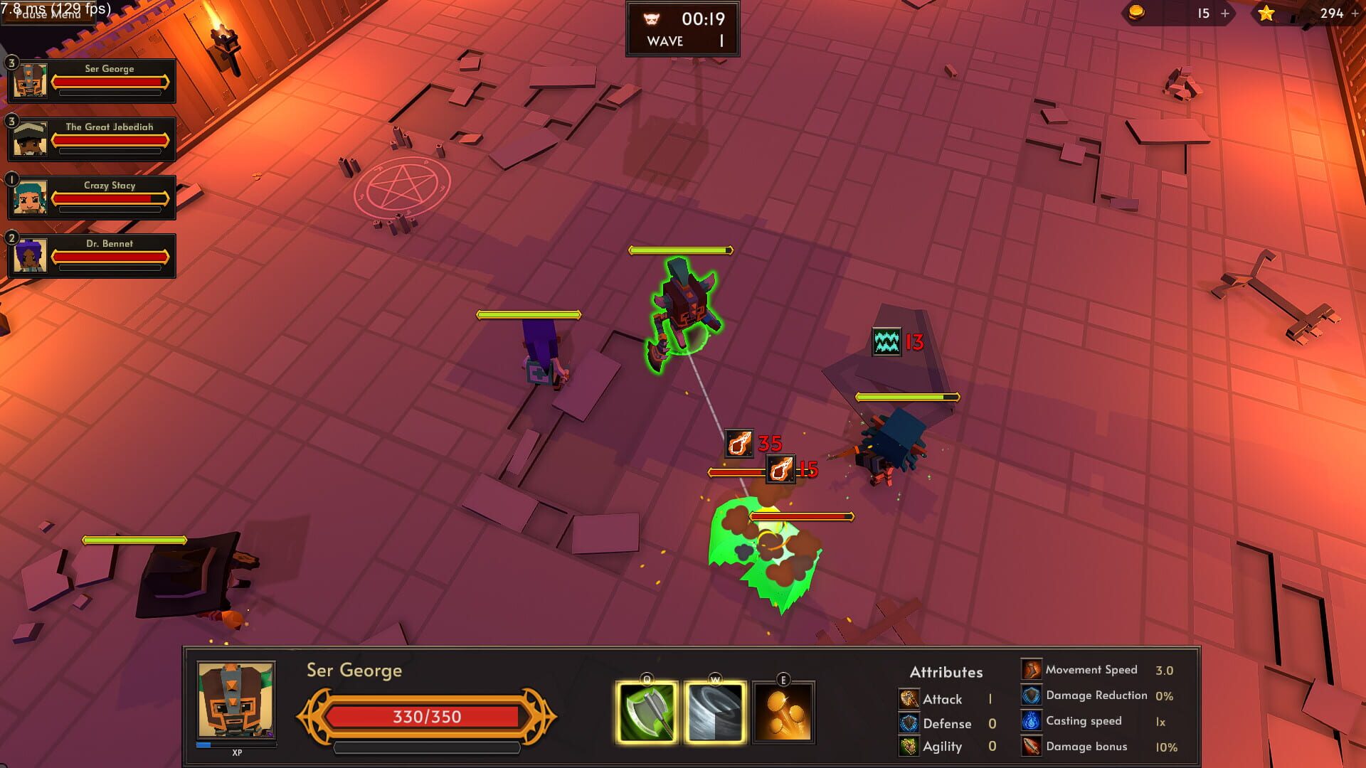 Lame Defenders - Screenshot