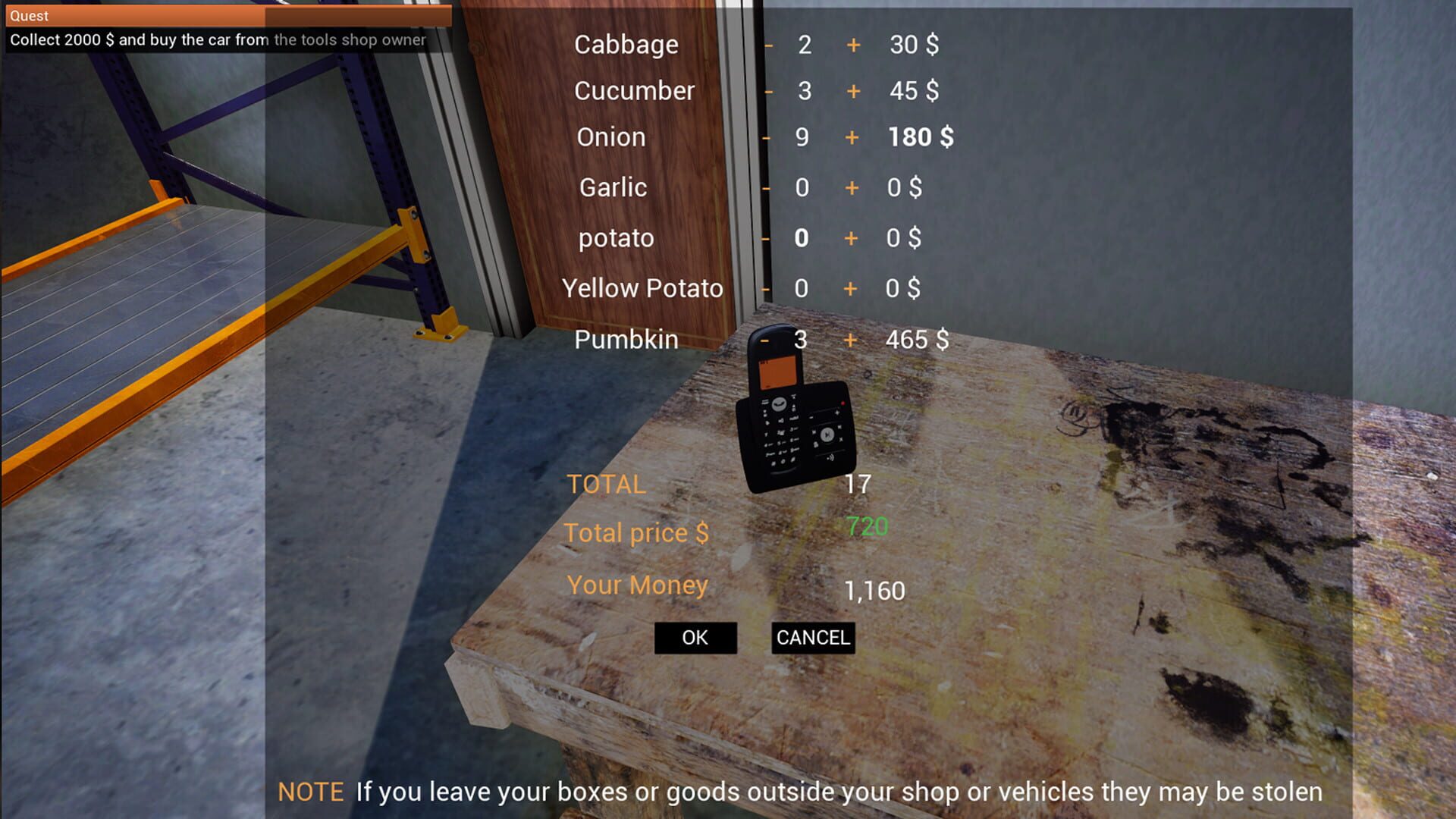 Vegteria - Screenshot