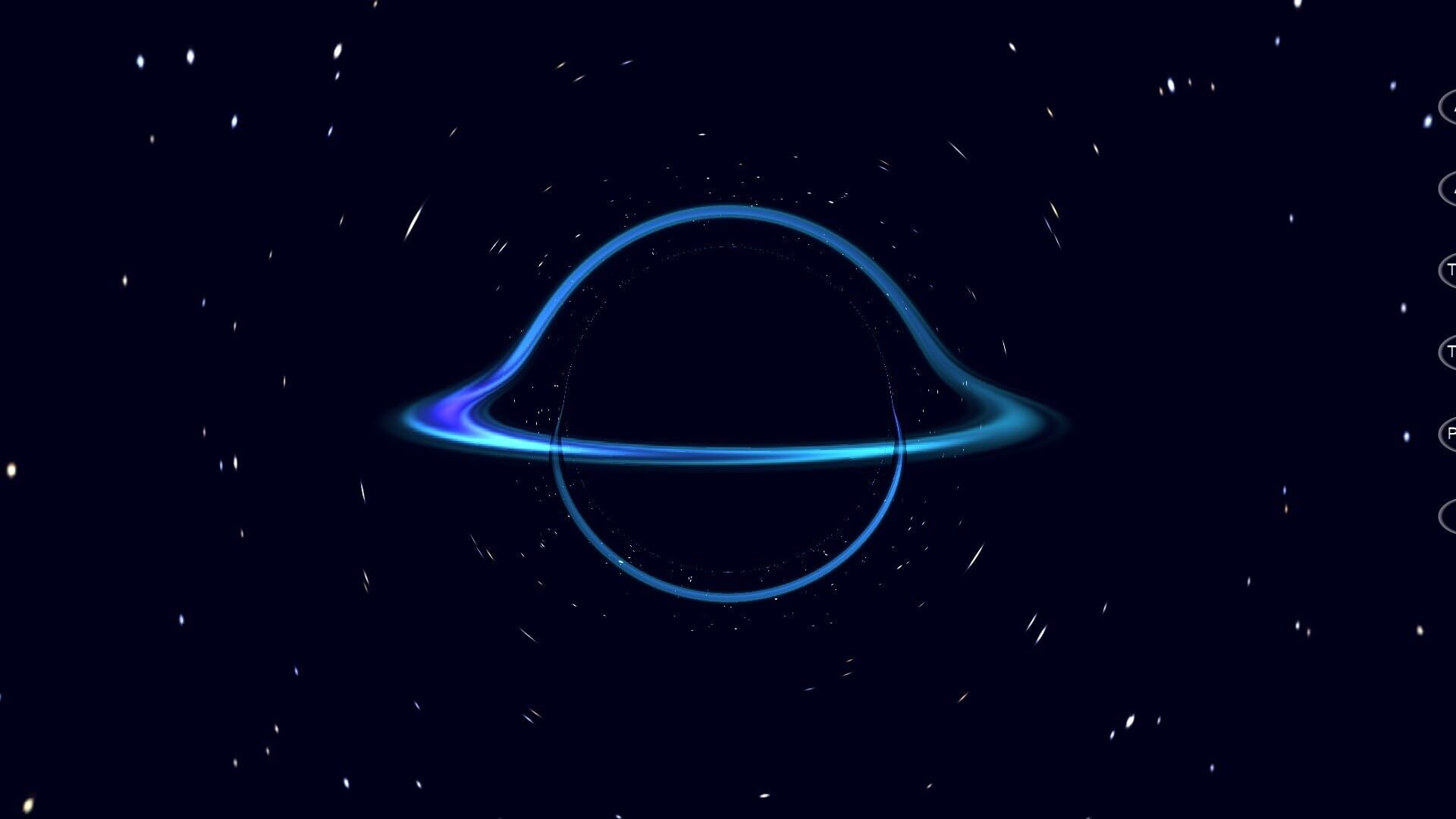 Black Hole Simulator - Screenshot