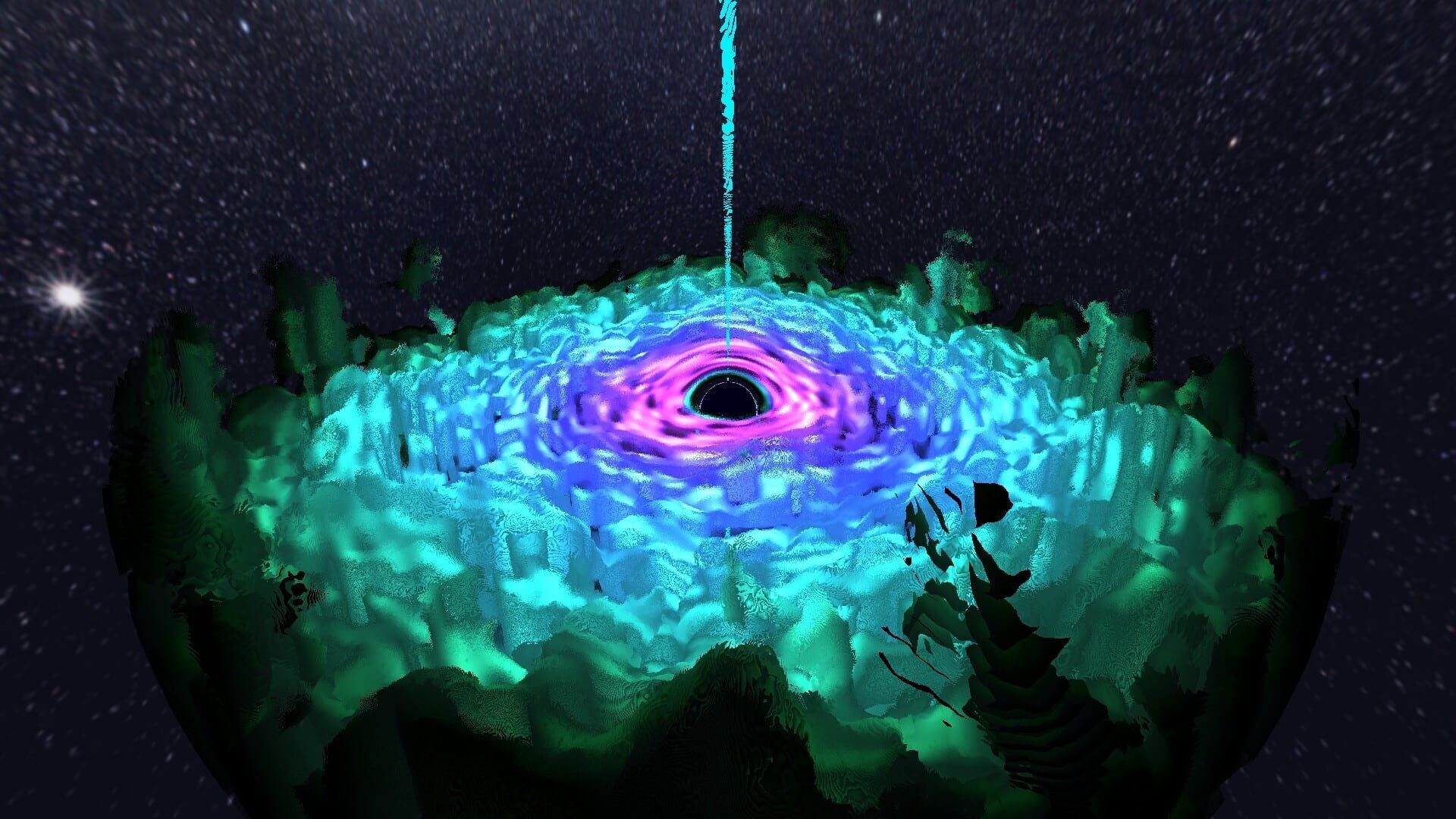 Black Hole Simulator - Screenshot