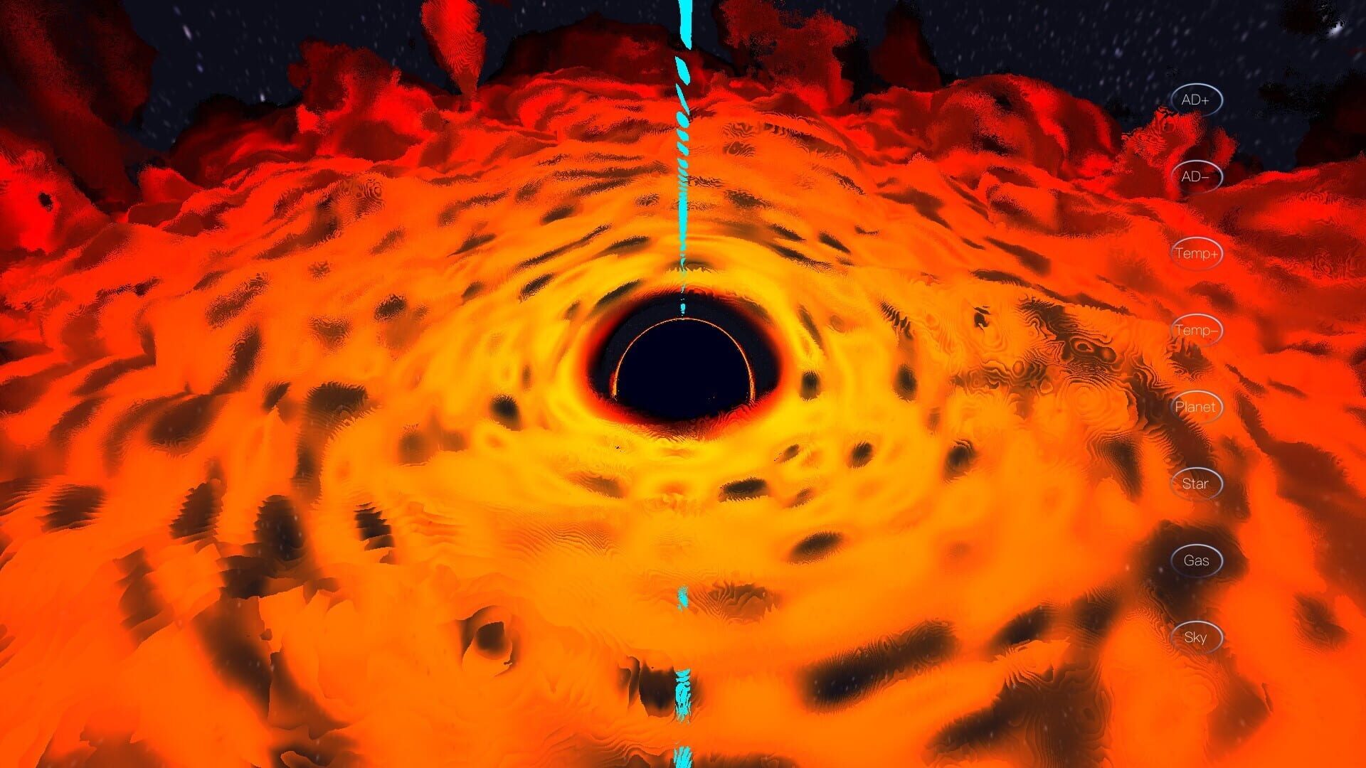 Black Hole Simulator - Screenshot