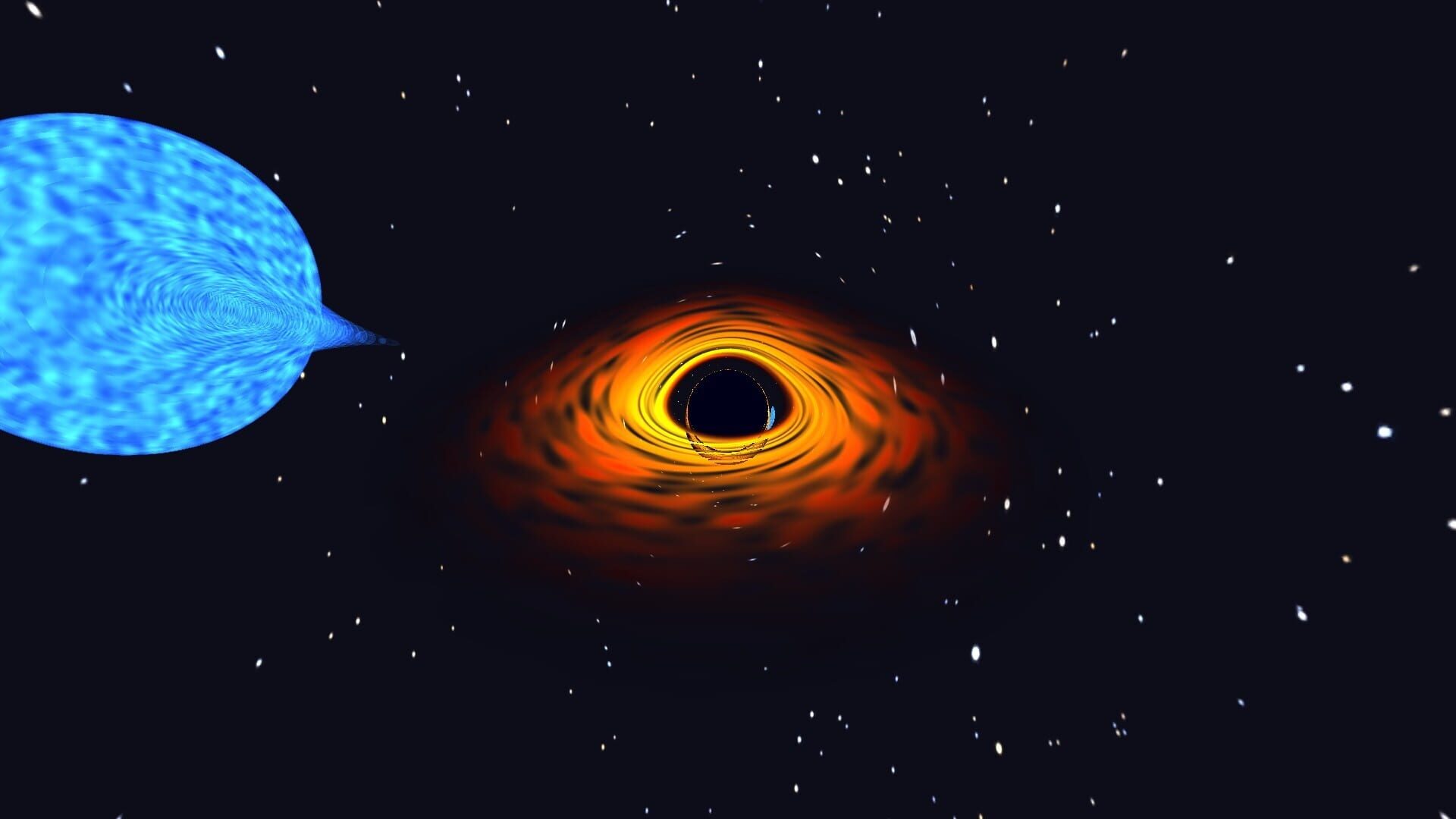 Black Hole Simulator - Screenshot