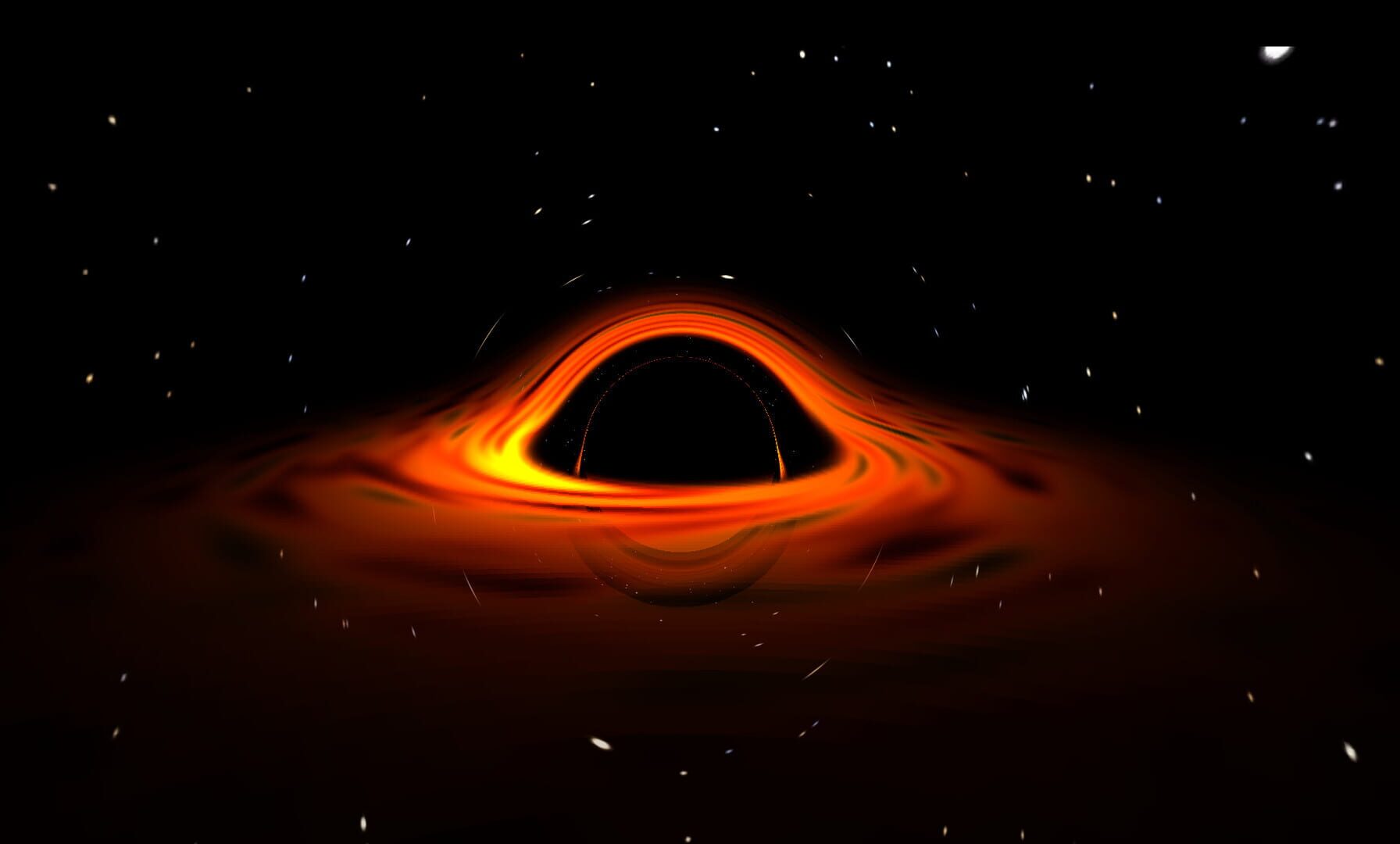 Black Hole Simulator - Screenshot