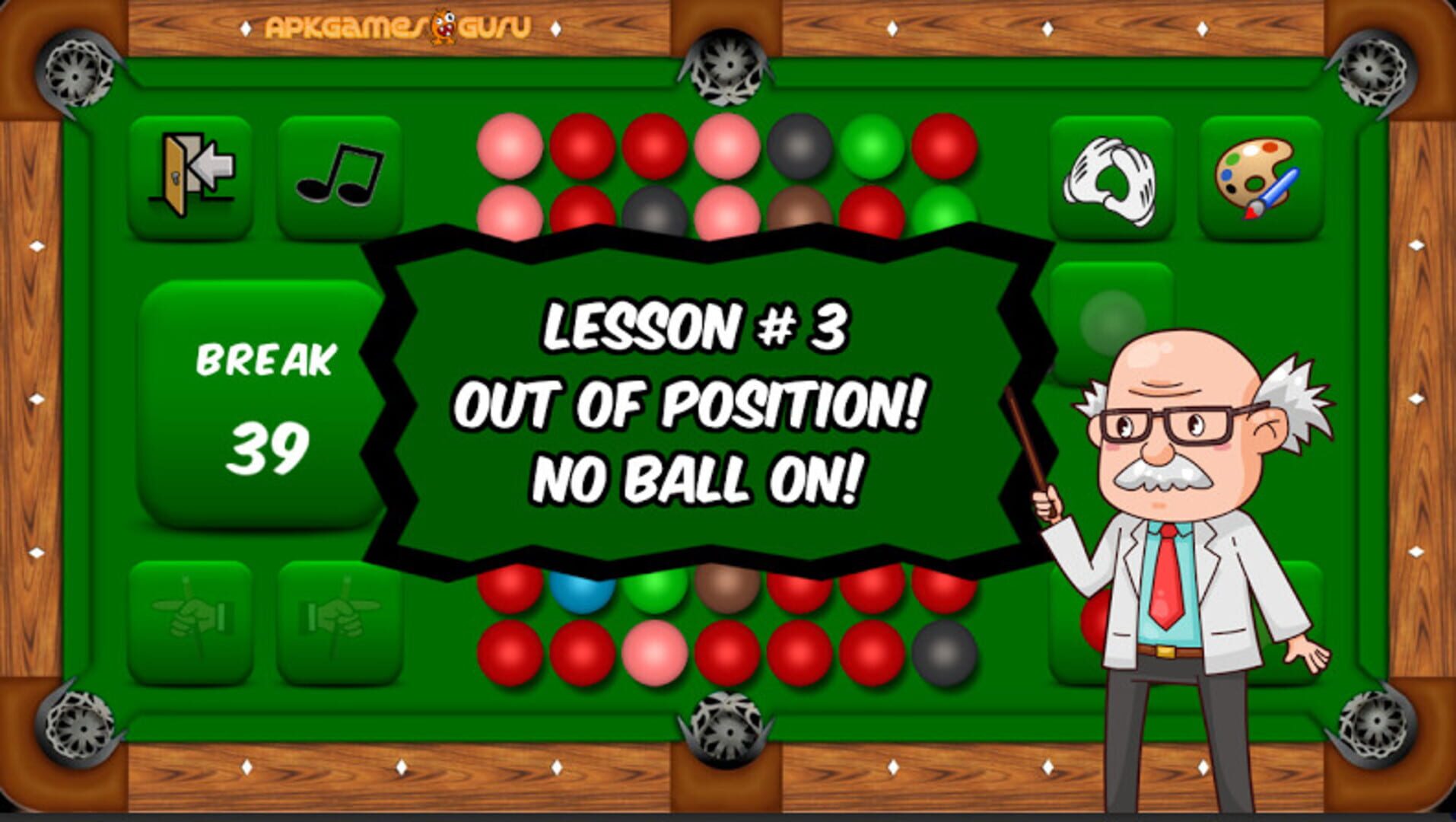Snooker Loopy Pro - Screenshot