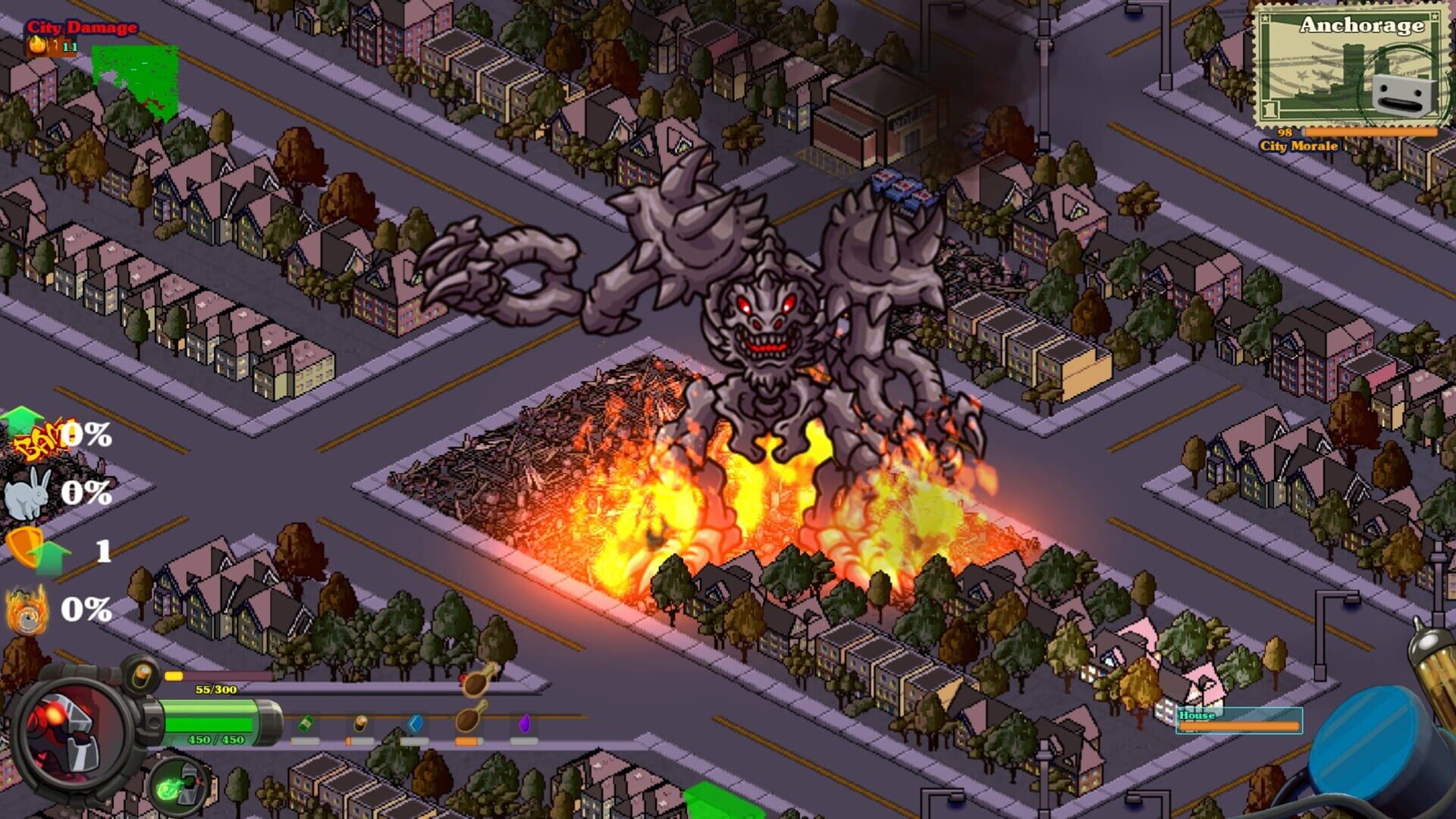 Kaiju-A-GoGo: Grey Goop - Screenshot