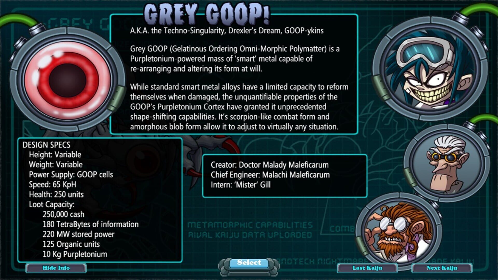 Kaiju-A-GoGo: Grey Goop - Screenshot