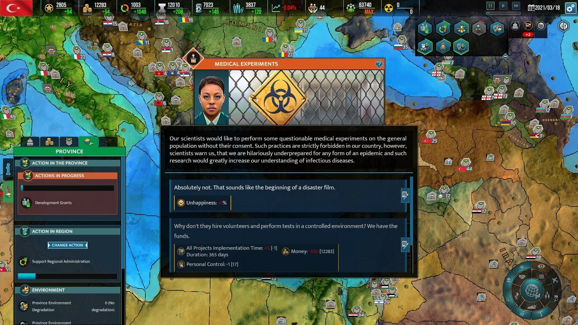 Realpolitiks II: Deluxe Edition - Screenshot