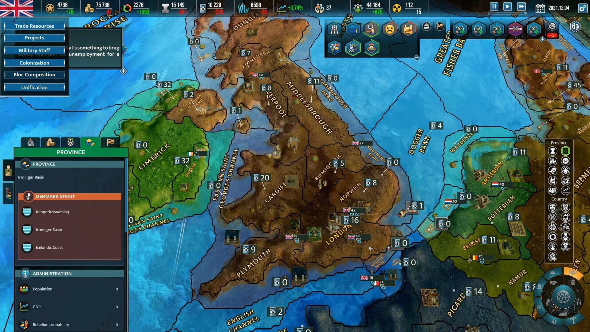 Realpolitiks II: Deluxe Edition - Screenshot
