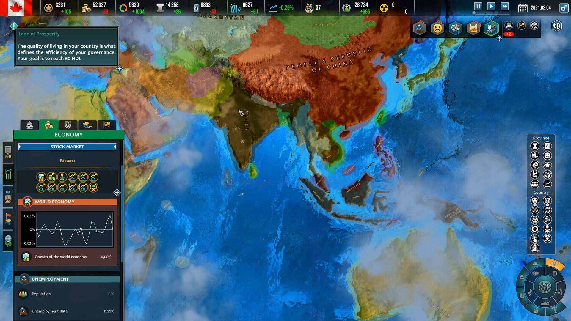 Realpolitiks II: Deluxe Edition - Screenshot
