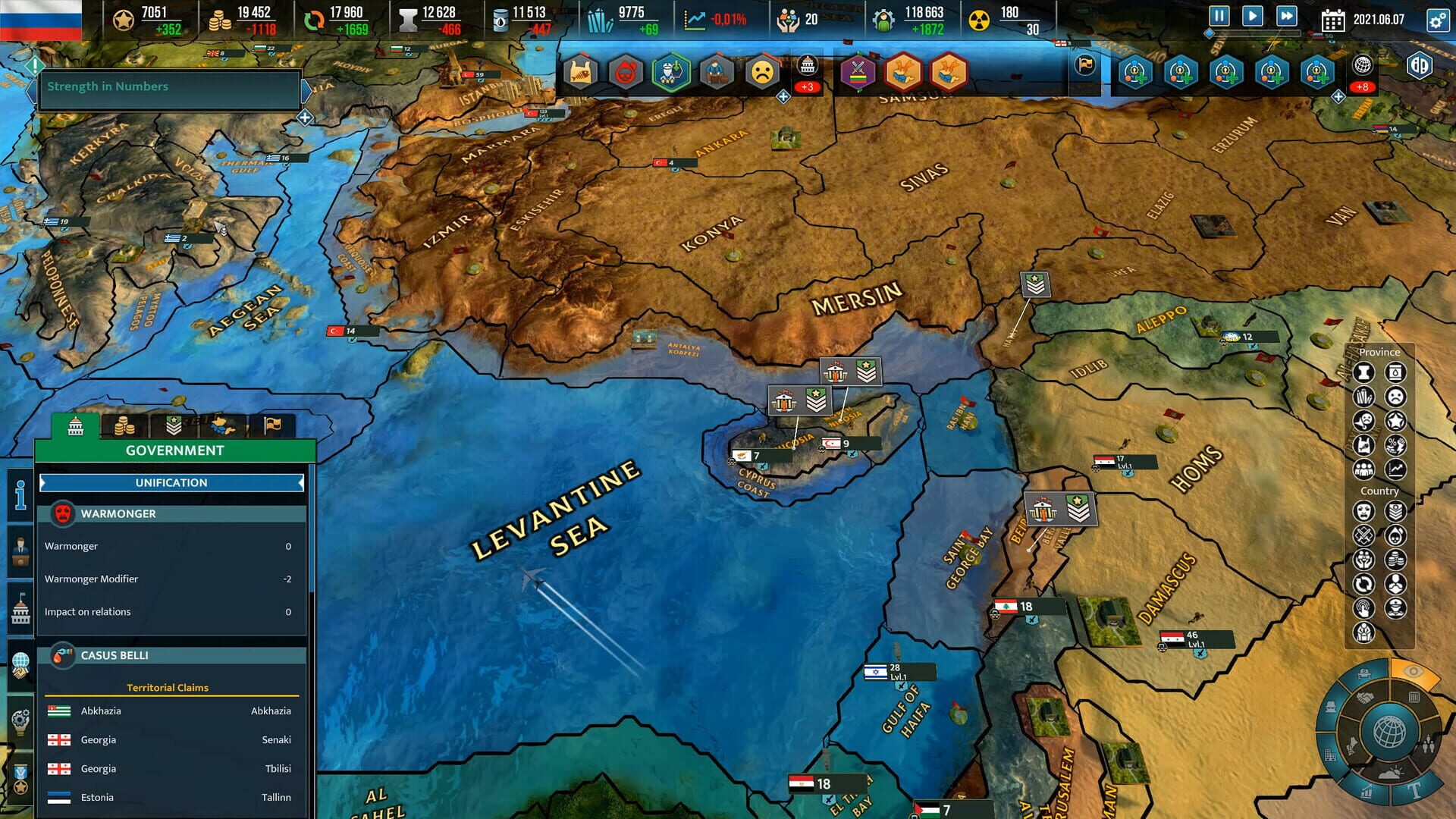 Realpolitiks II: Deluxe Edition - Screenshot