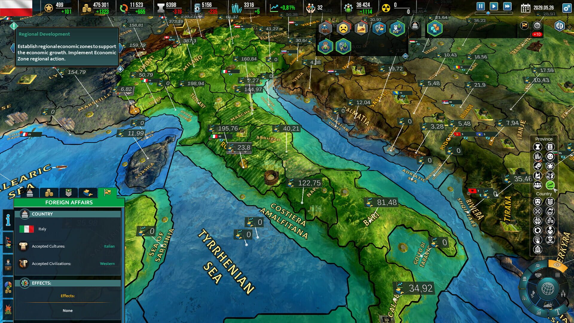 Realpolitiks II: Deluxe Edition - Screenshot